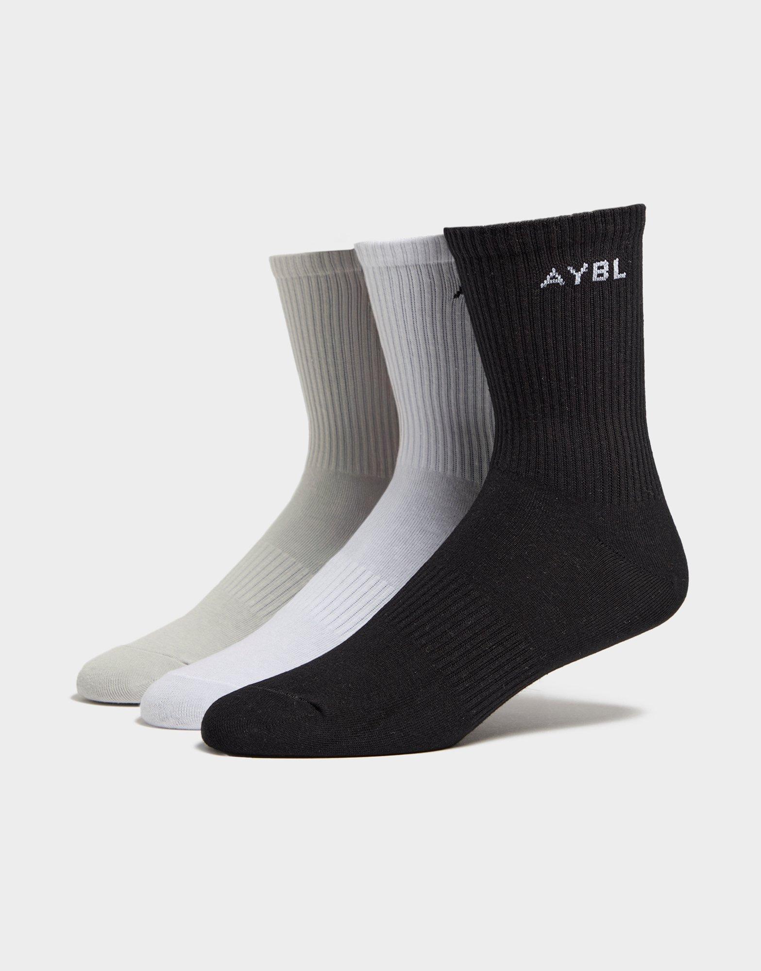 AYBL 3-Pack Everyday Crew Socks