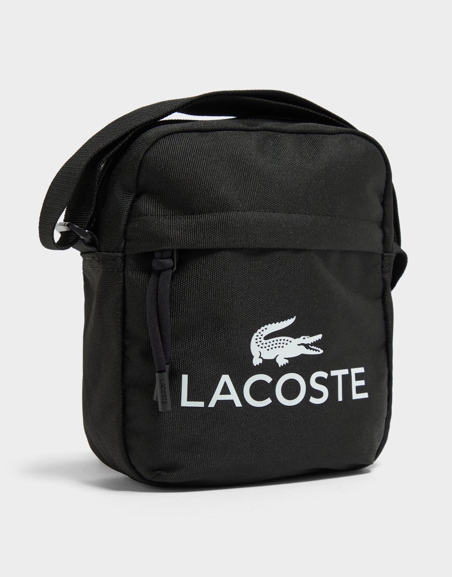 Black Lacoste Croc Sport Crossbody Bag - JD Sports Global