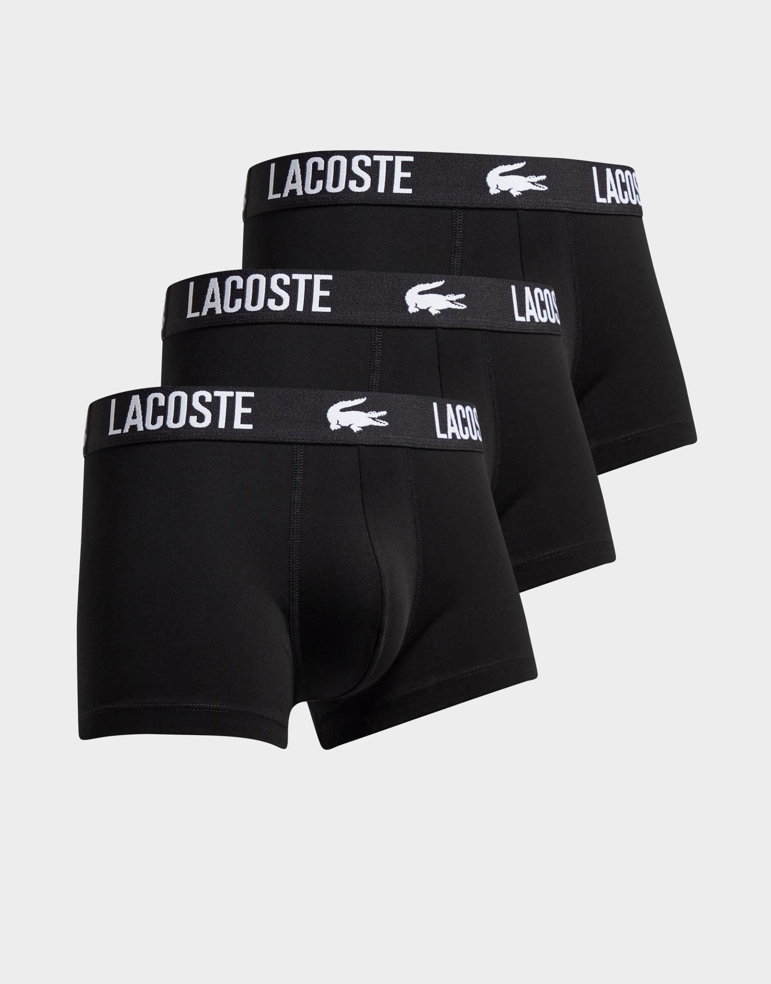 Lacoste 3-Pack Croc Trunks