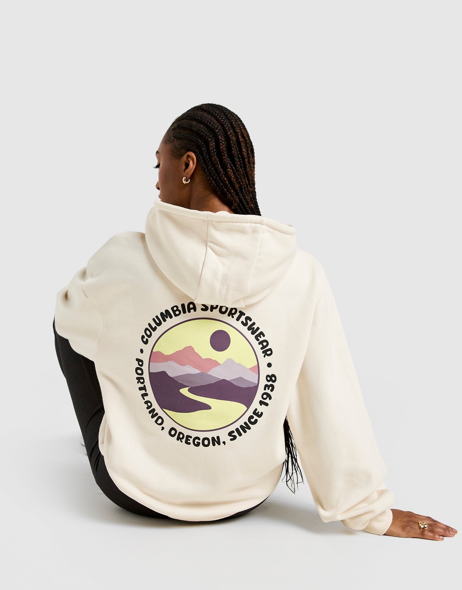 White Columbia Mountain Circle Hoodie - JD Sports Global