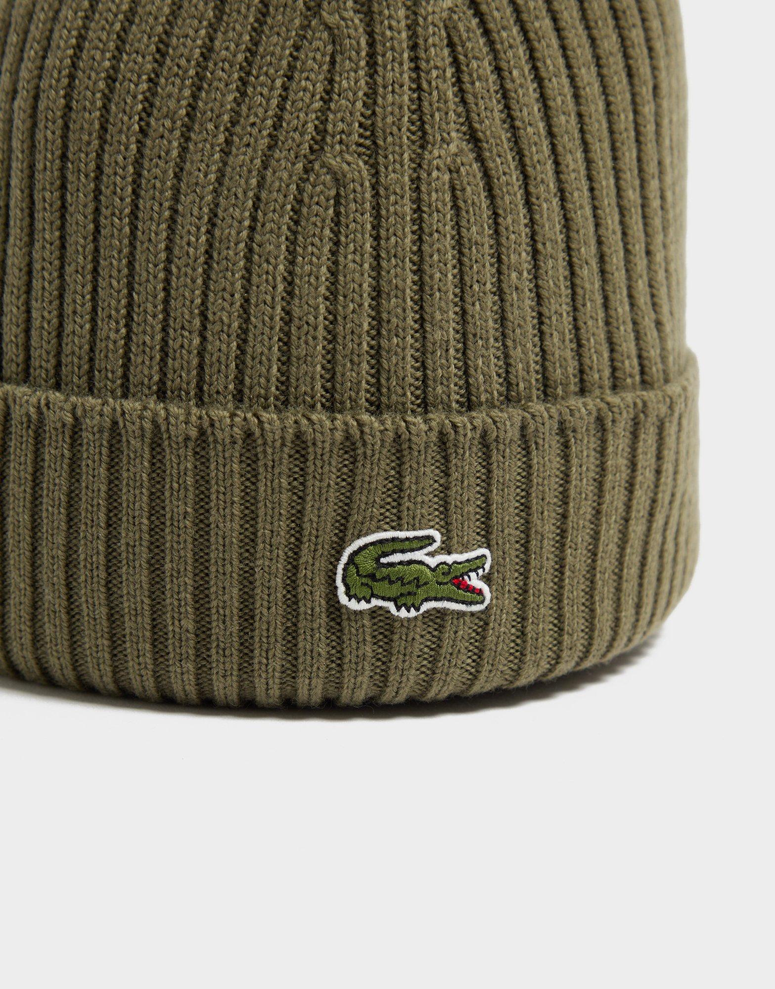 Lacoste Bonnet Côtelé