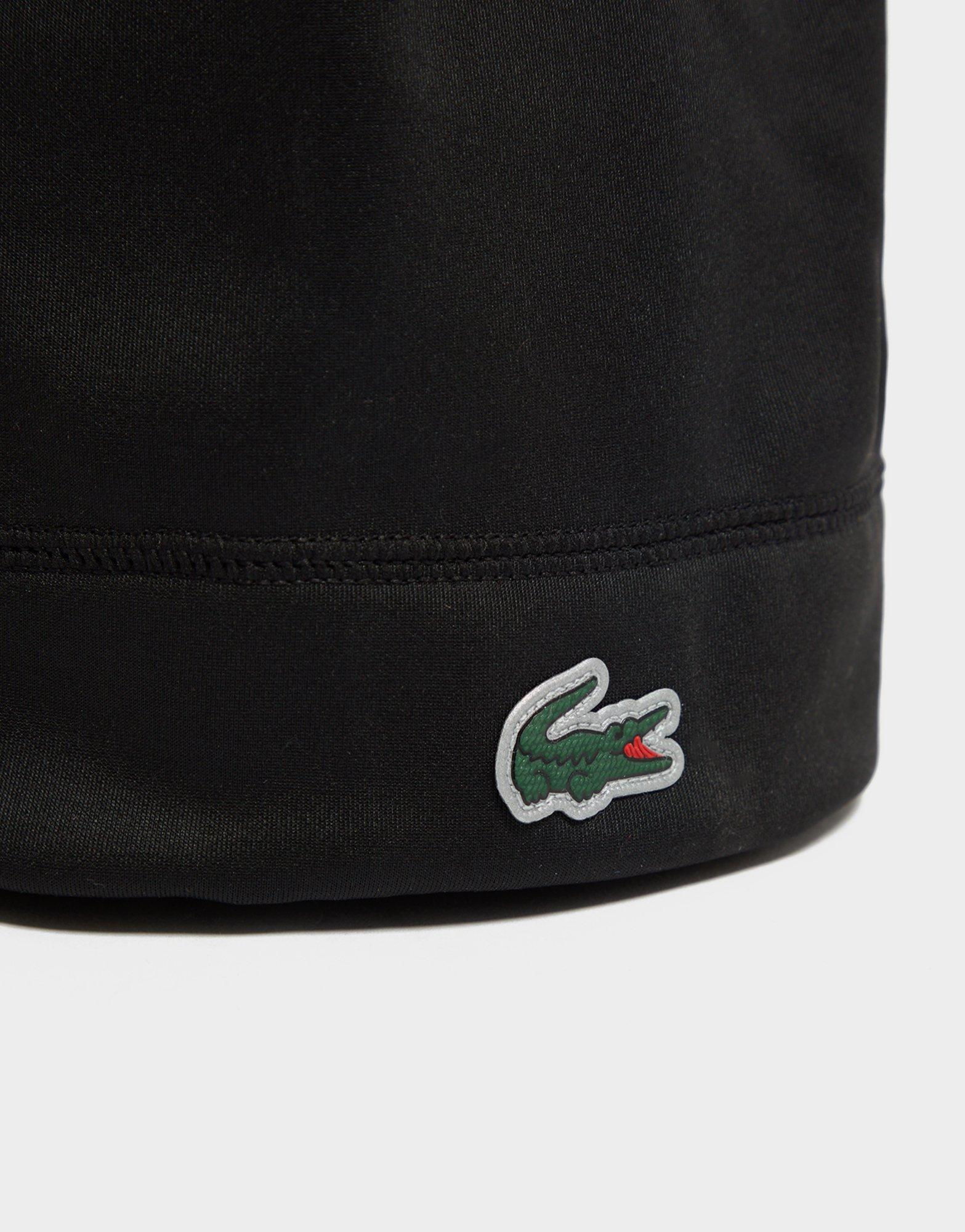 Lacoste Reflective Crocodile Beanie Hat