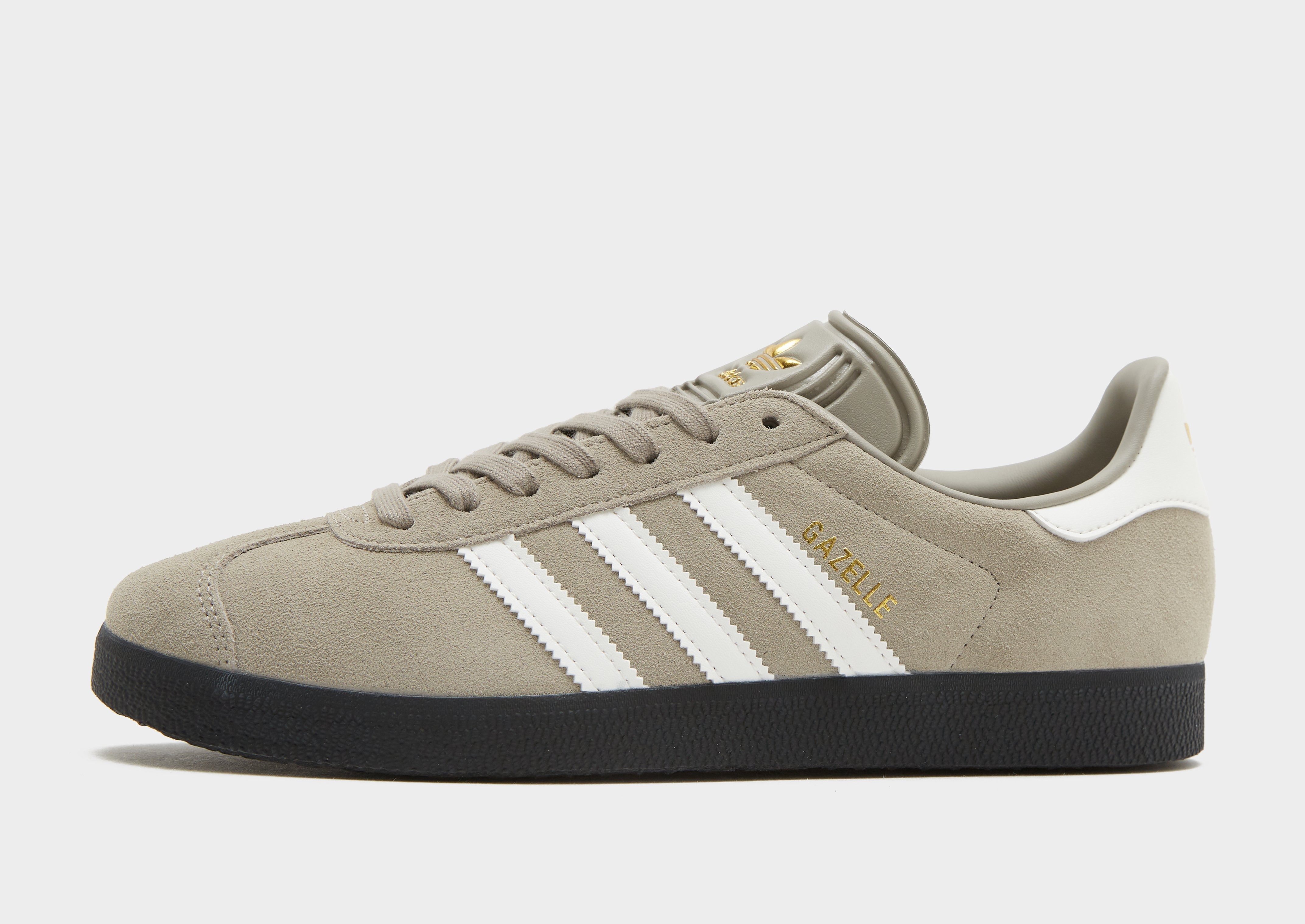 adidas gazelle silver green womens Adidas Gazelle Spikeless Golf Shoes Grey Two/White – Golf Discount