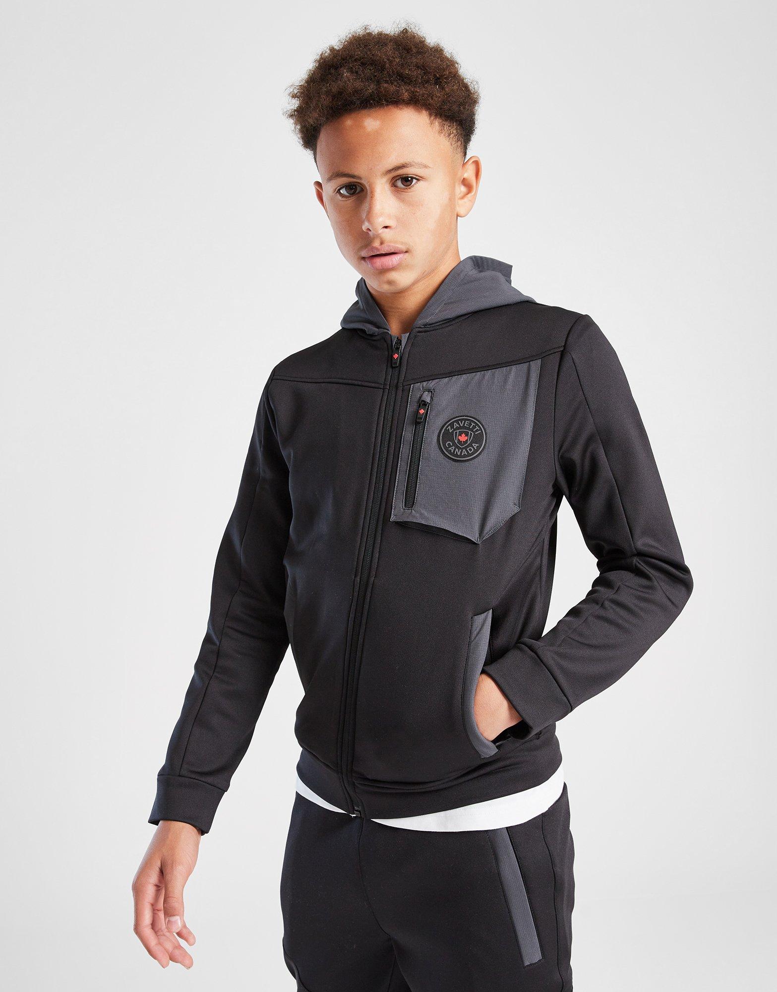 Zavetti Canada Saletto Full Zip Poly Hoodie Kinder