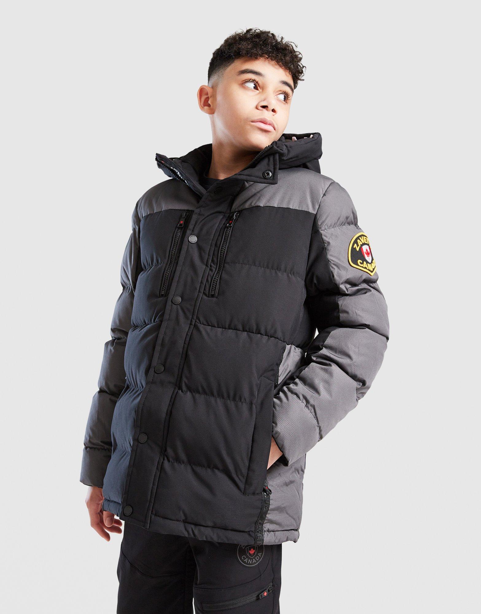 Zavetti Canada Raffino Colour Block Parka Jacket Junior