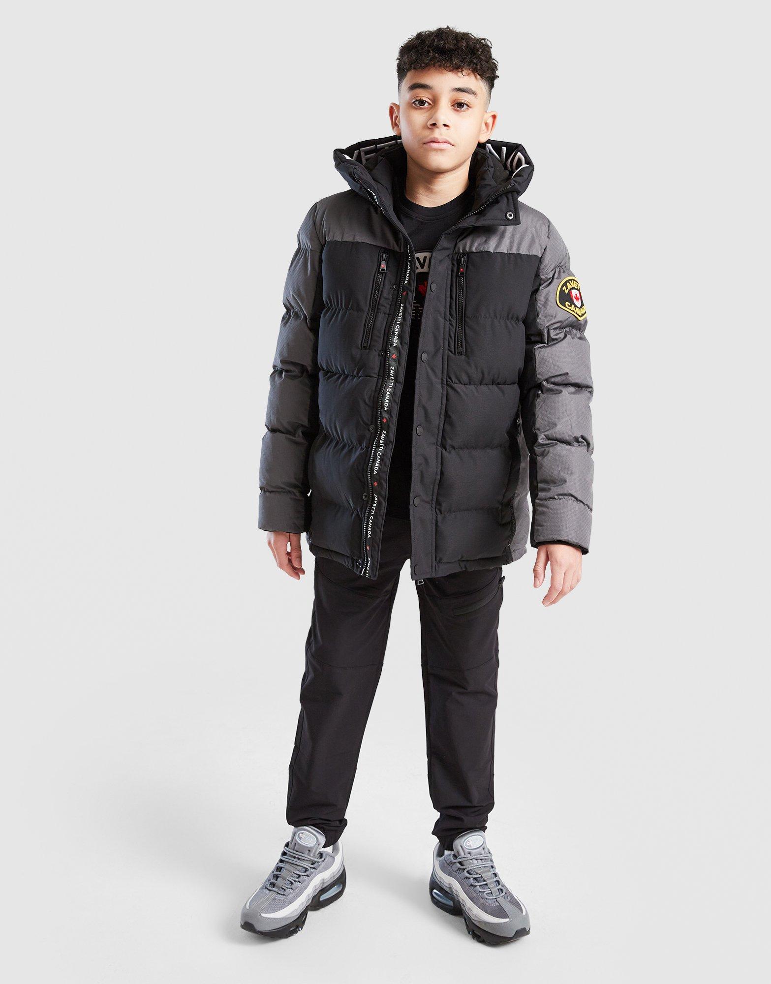 Zavetti Canada Raffino Colour Block Parka Jacket Junior