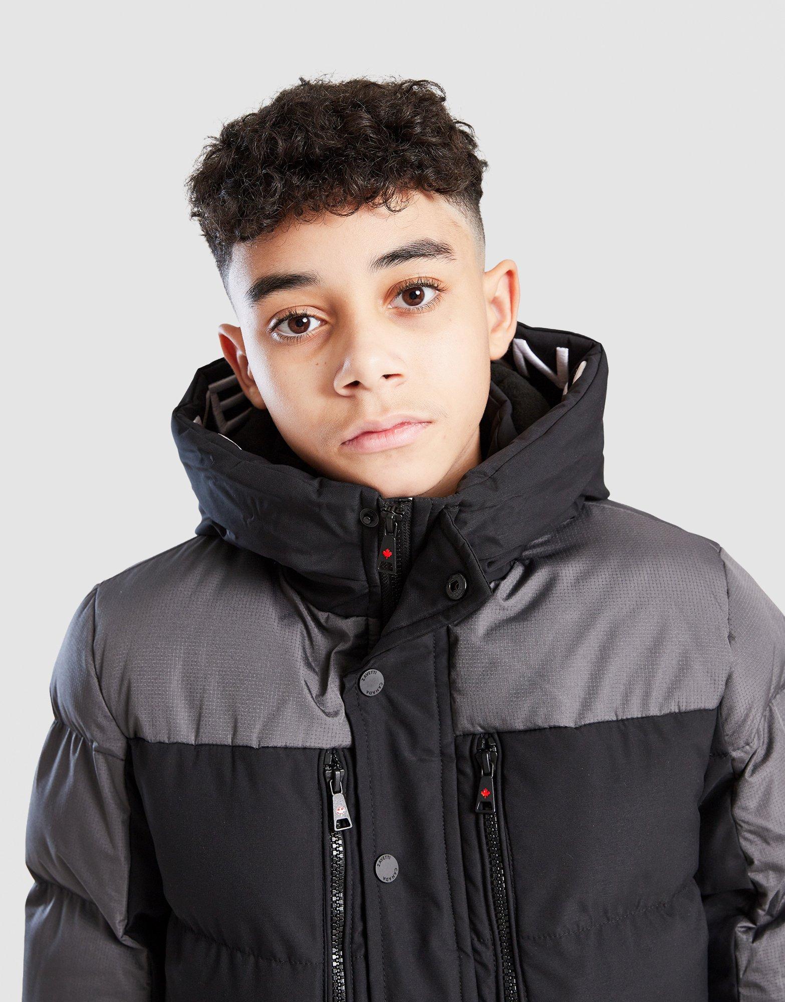 Zavetti Canada Raffino Colour Block Parka Jacket Junior