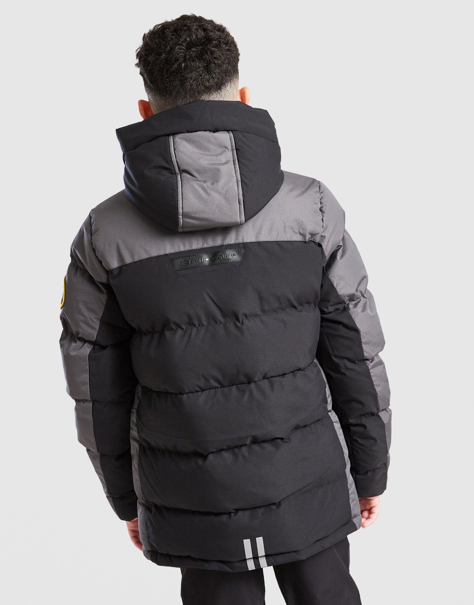 Zavetti Canada Raffino Colour Block Parka Jacket Junior