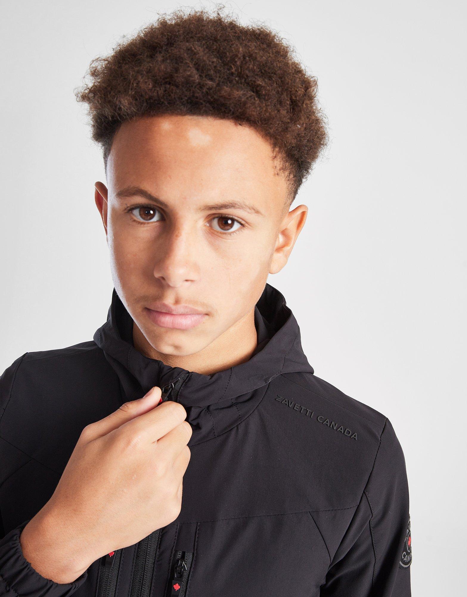 Zavetti Canada Revosso Woven Full Zip Hoodie Junior