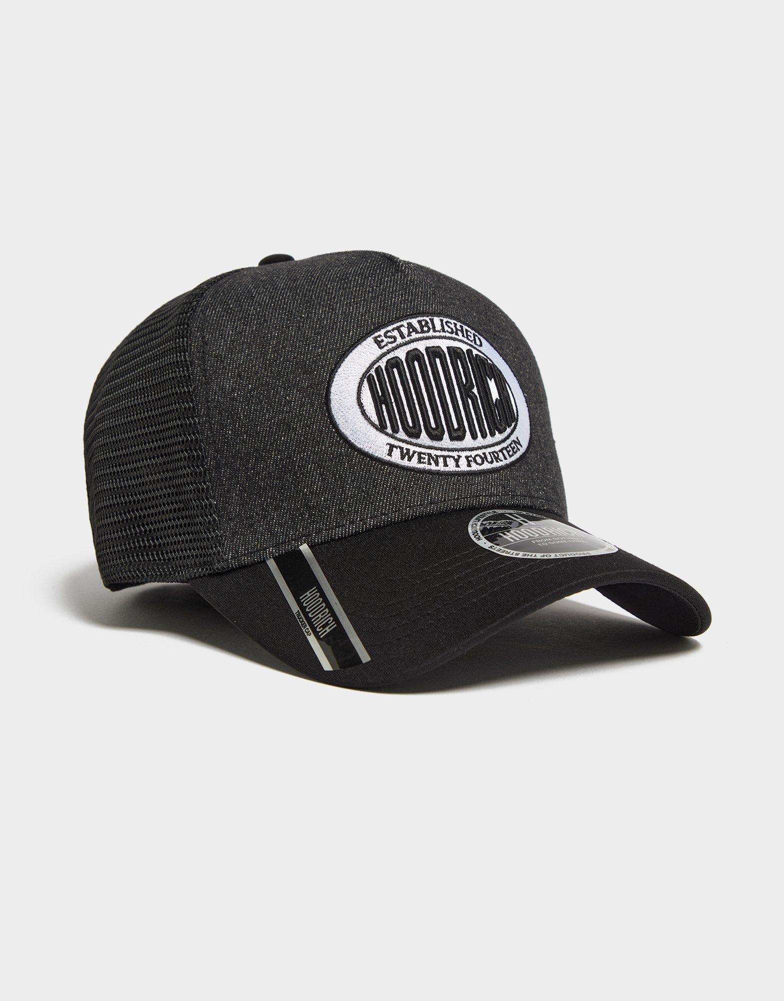 Hoodrich Noir Denim Trucker Cap