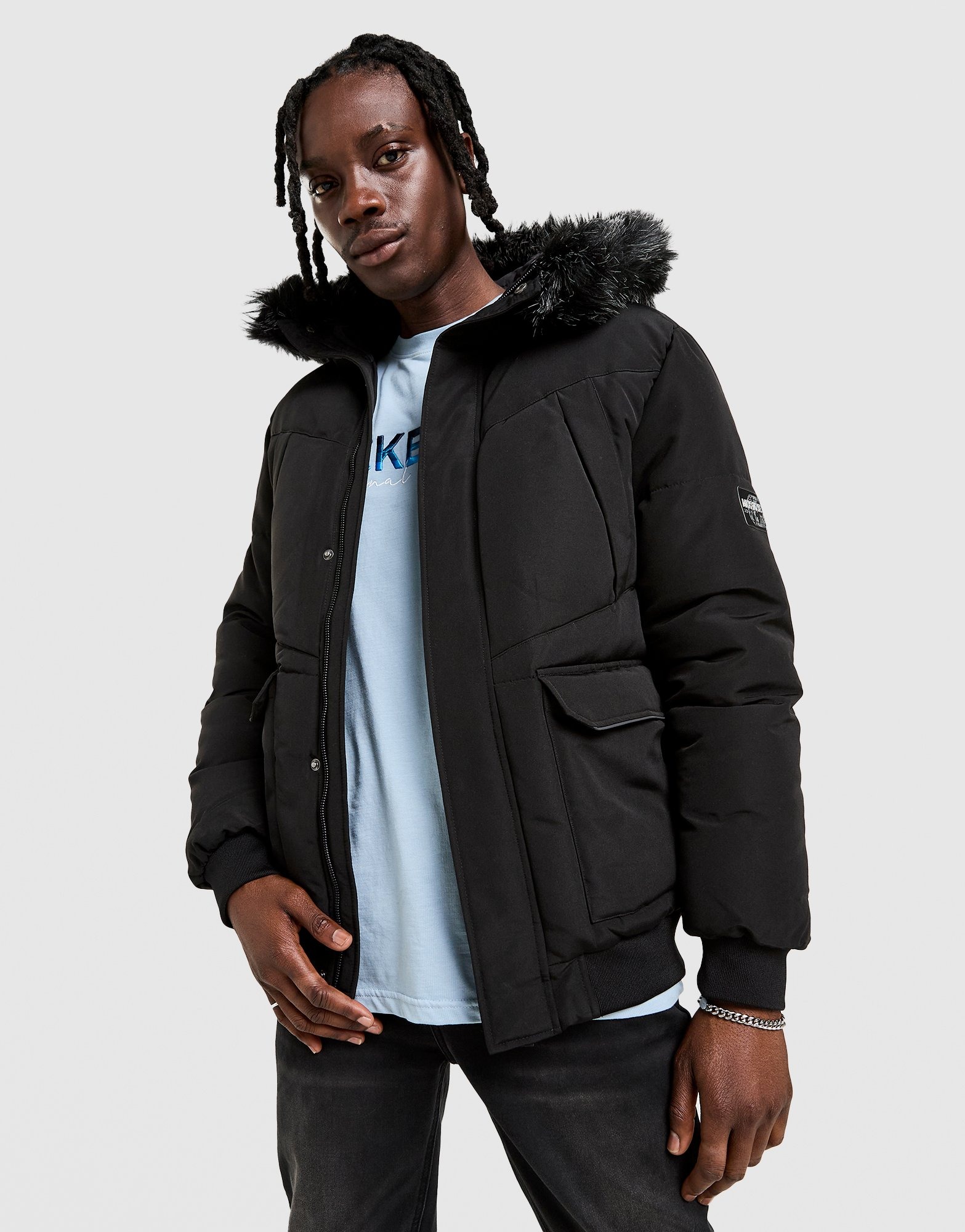  】 Mackenzie Parka Black McKenzie Compass Long Parka - JD Sports Global