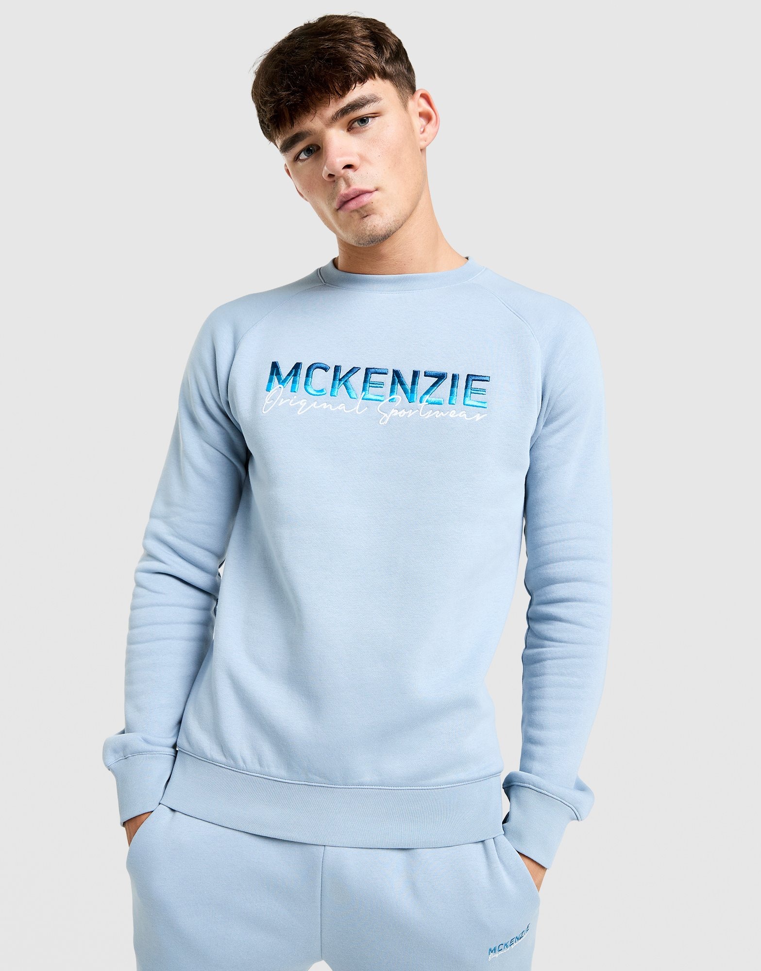 Blue McKenzie Casson Crew Sweatshirt - JD Sports Global