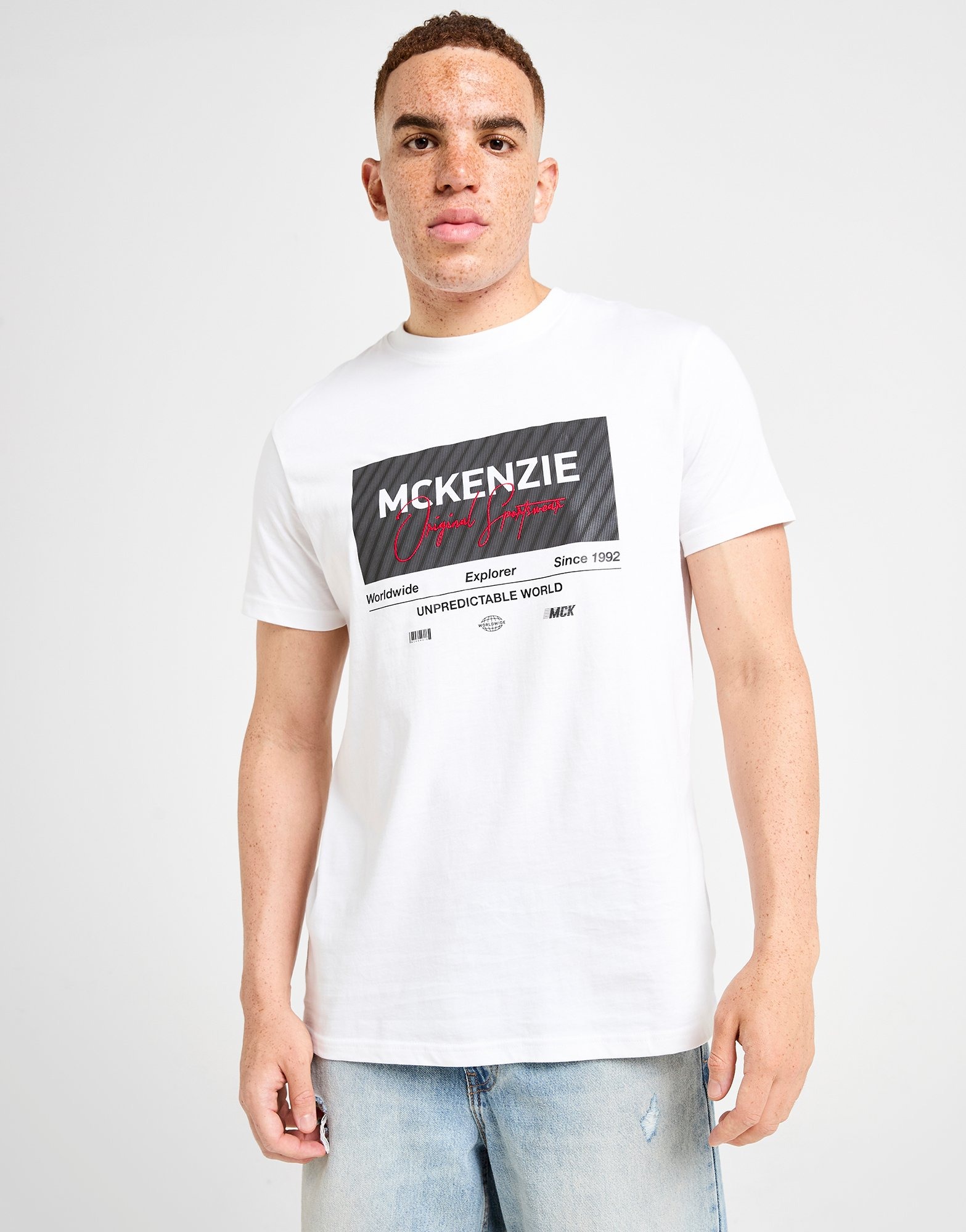 McKenzie Elevate T-Shirt Weiss - JD Sports Deutschland