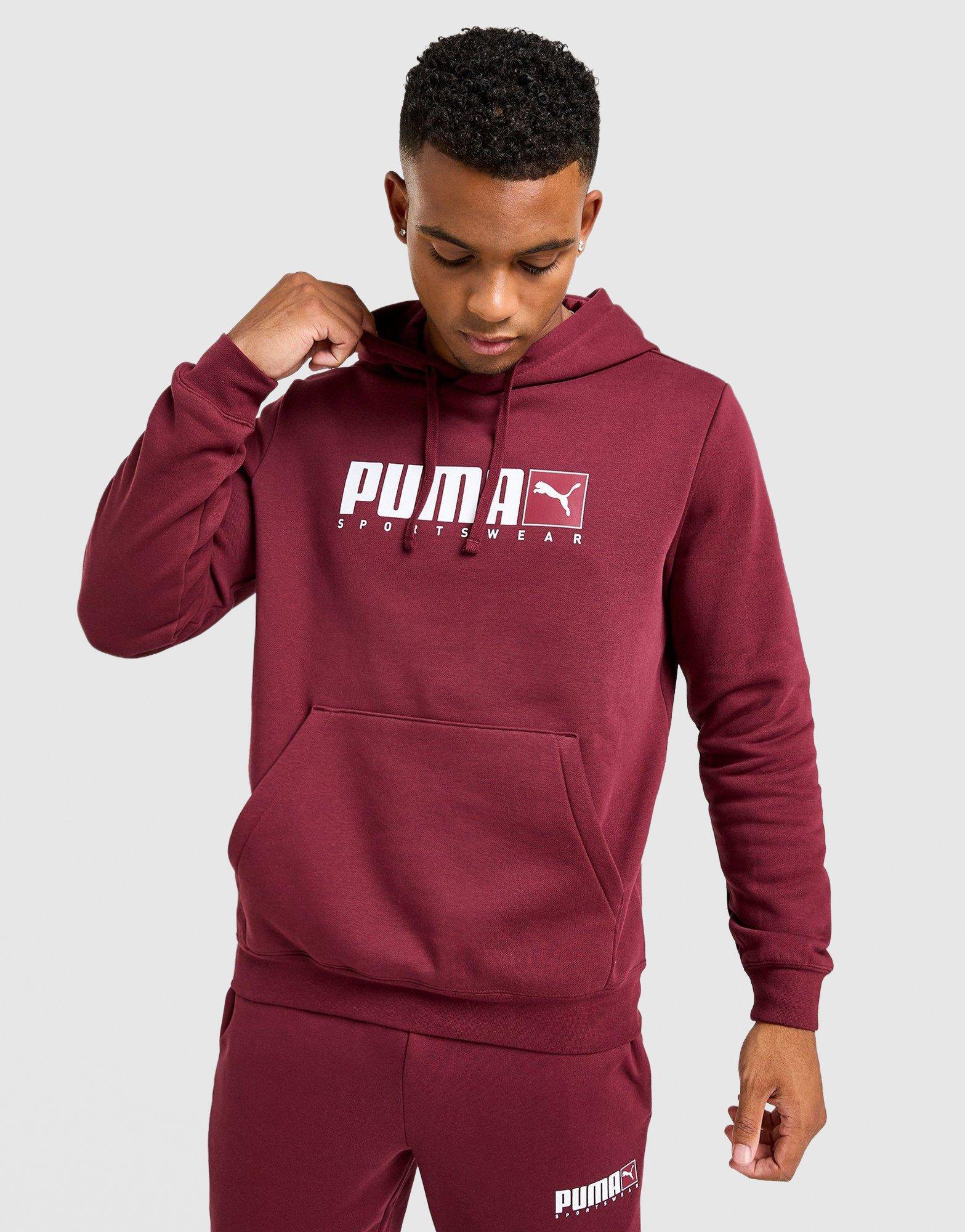 PUMA Felpa con Cappuccio Core Sportswear