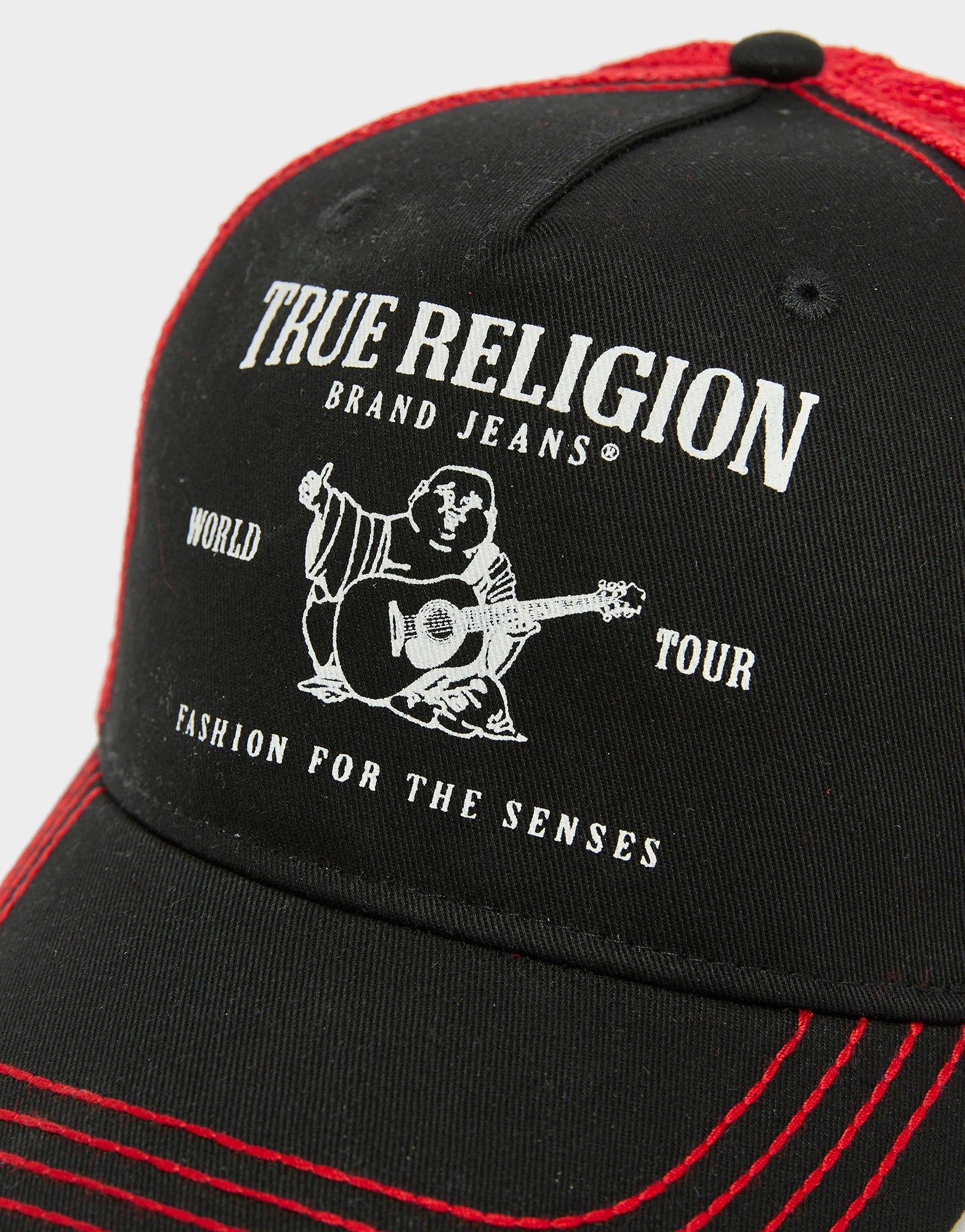 True Religion Colour Block Trucker Cap
