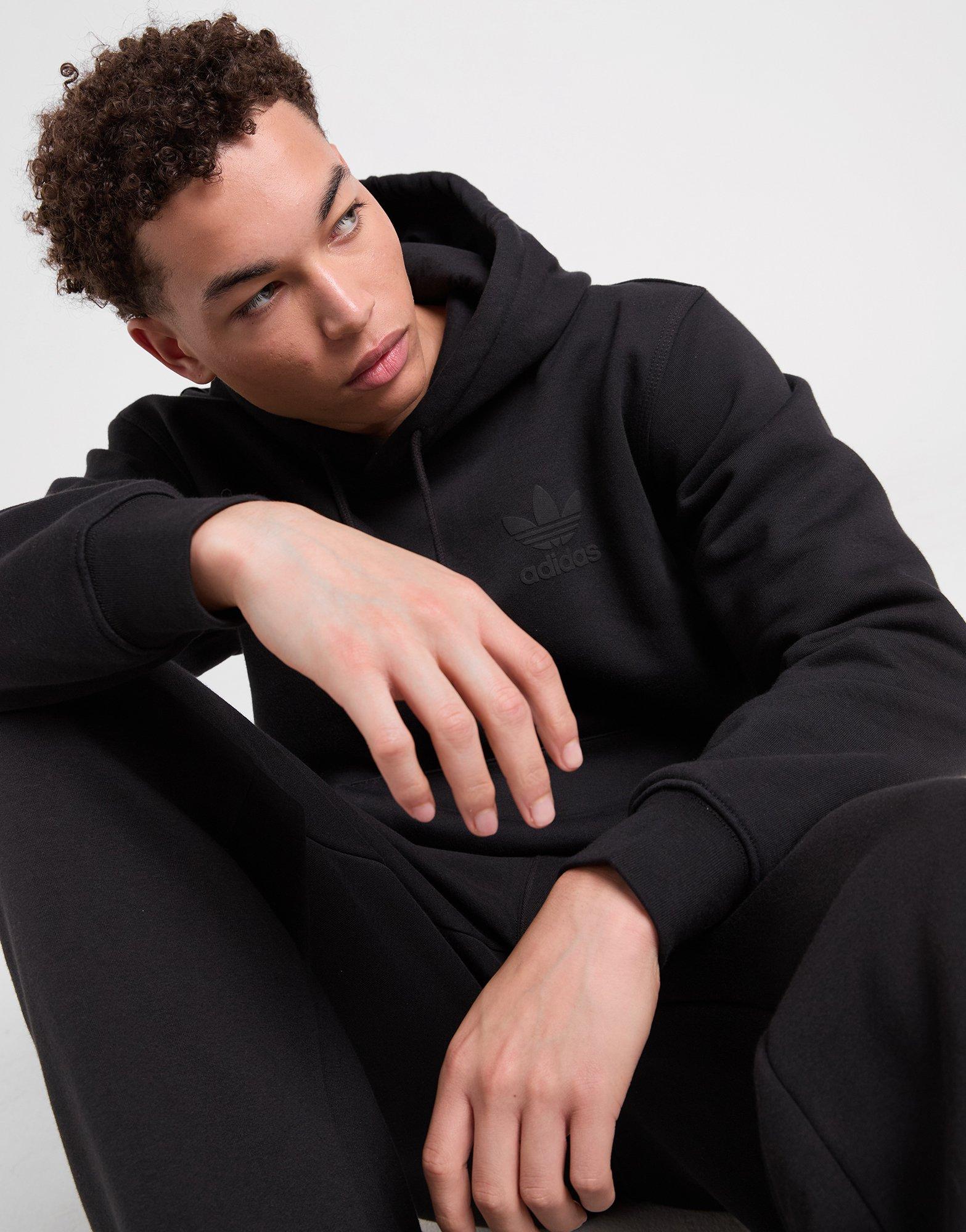 adidas Originals Felpa con Cappuccio Trefoil