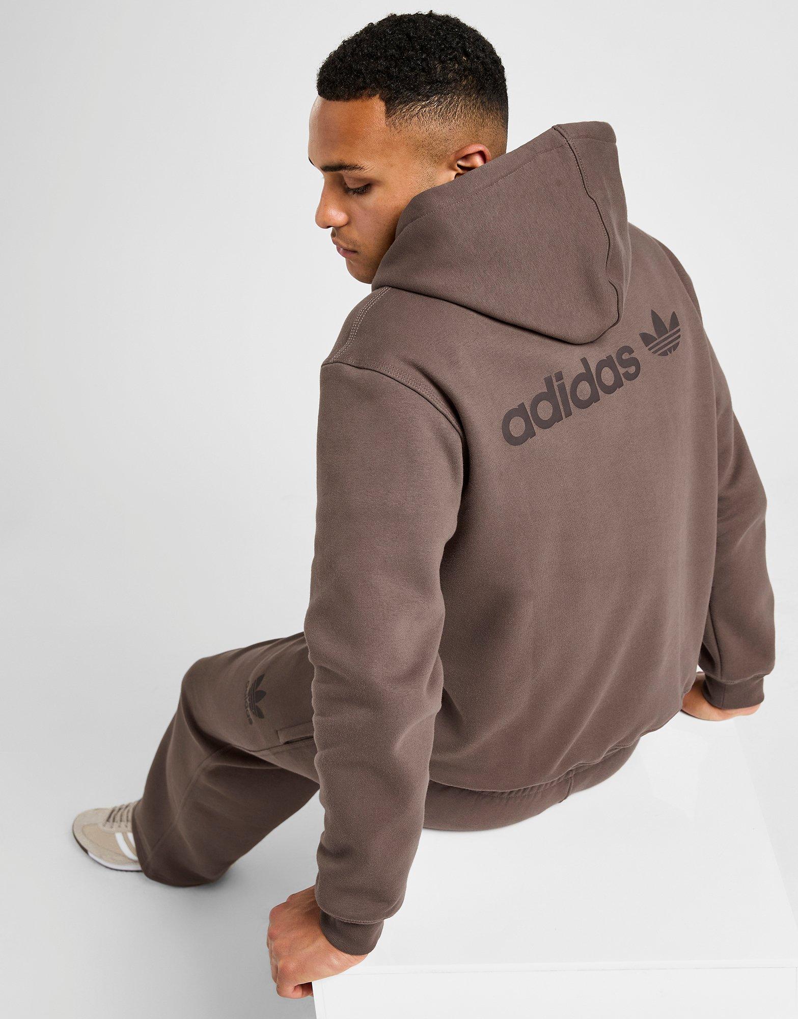 adidas Originals Felpa con Cappuccio Trefoil