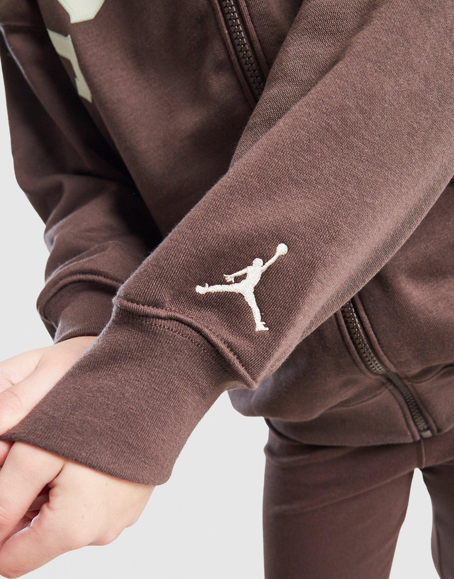 Jordan Girls' Icon Oversized Full Zip Hoodie Junior