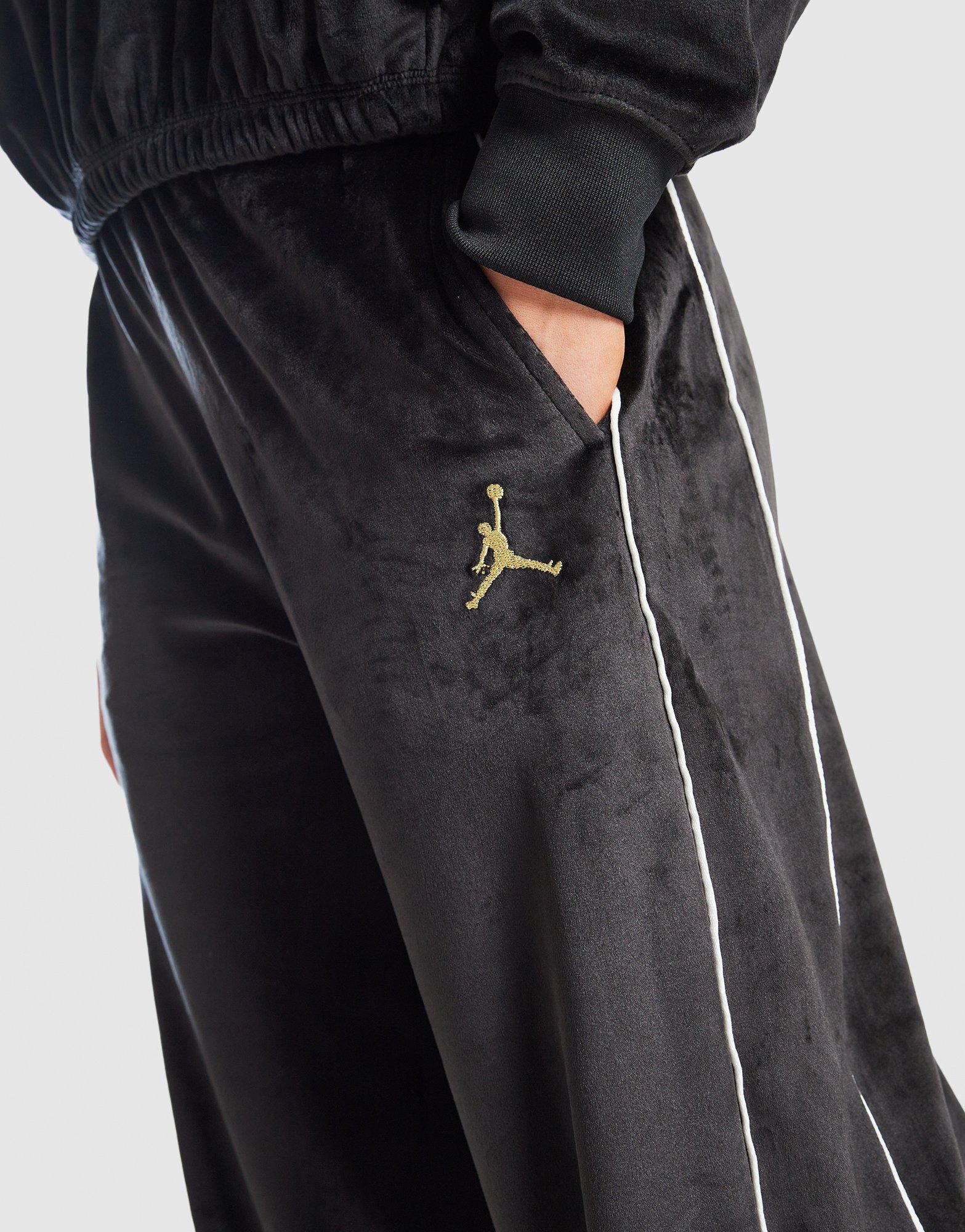 Jordan Girls' Velour Wide Leg Joggers Junior