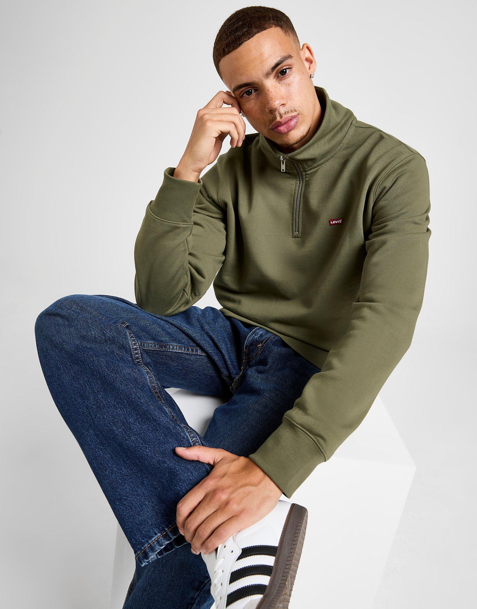 LEVI'S Fleece 1/2 Zip Sweatshirt