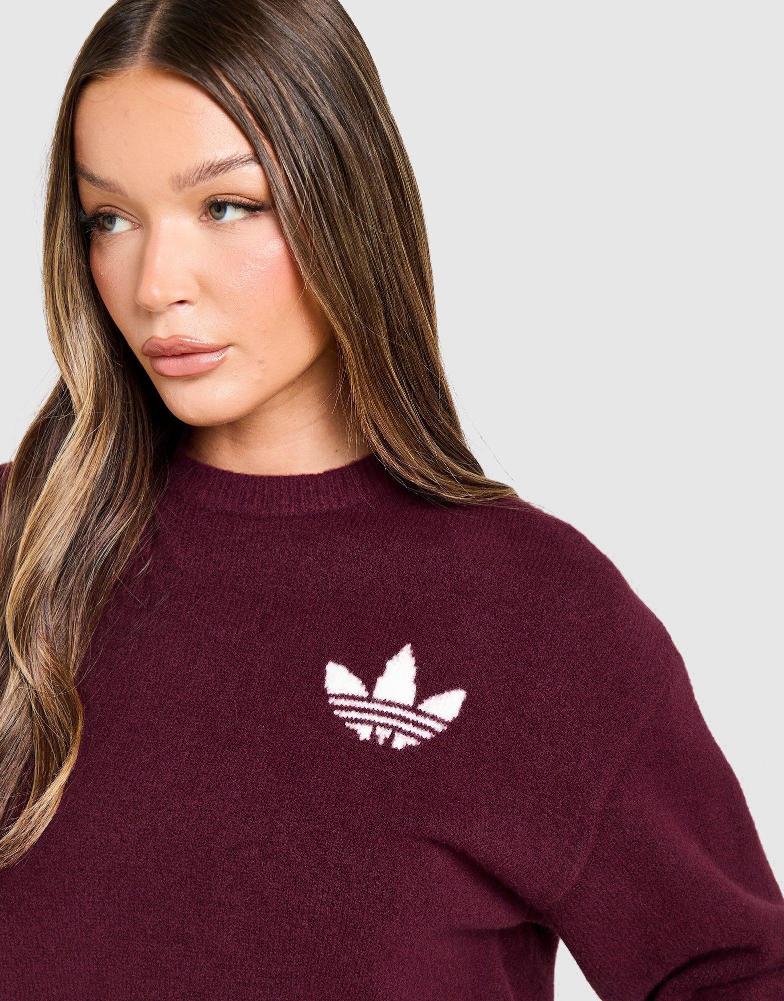 adidas Originals Trefoil Knit Crew Sweatshirt