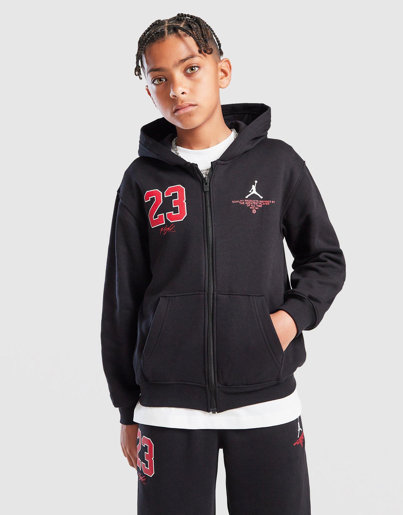 Jordan Full Zip Graphic Hoodie Junior