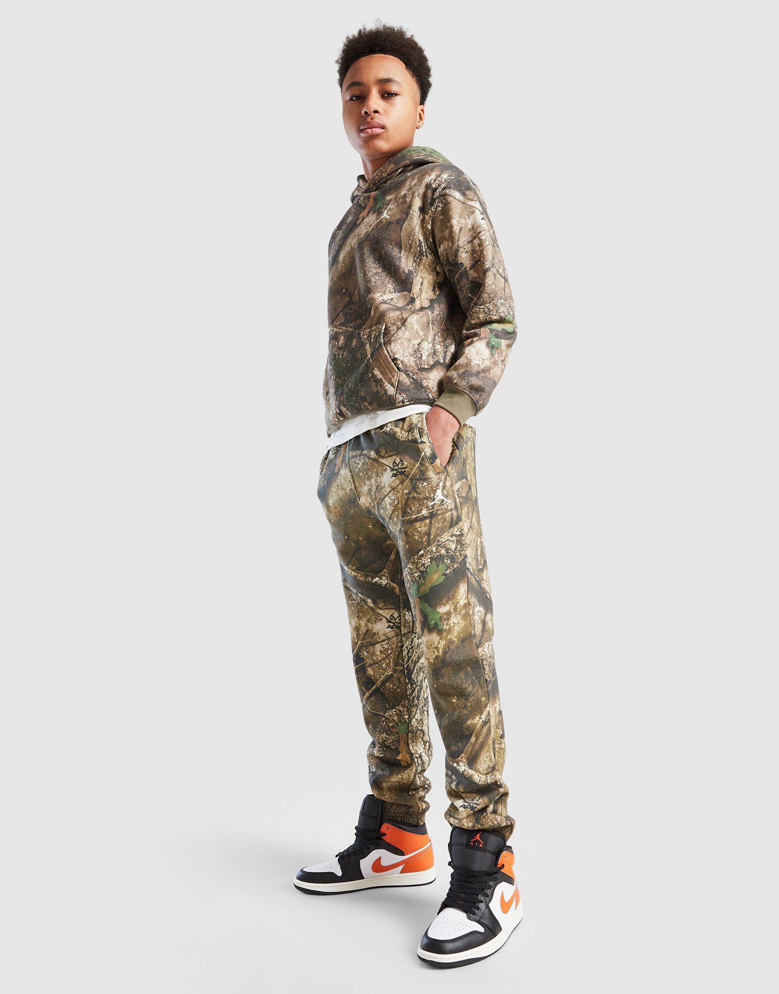 Green Jordan Realtree Camo Joggers Junior - JD Sports Ireland