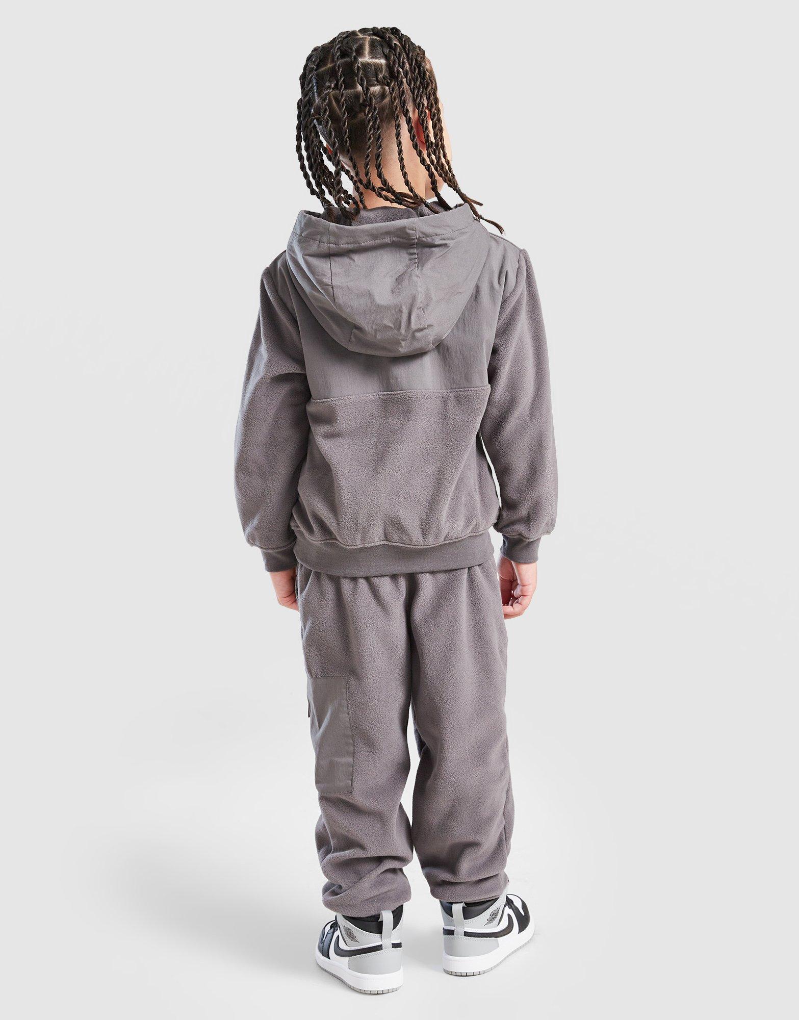 Jordan Polar Fleece Overhead Tracksuit Children