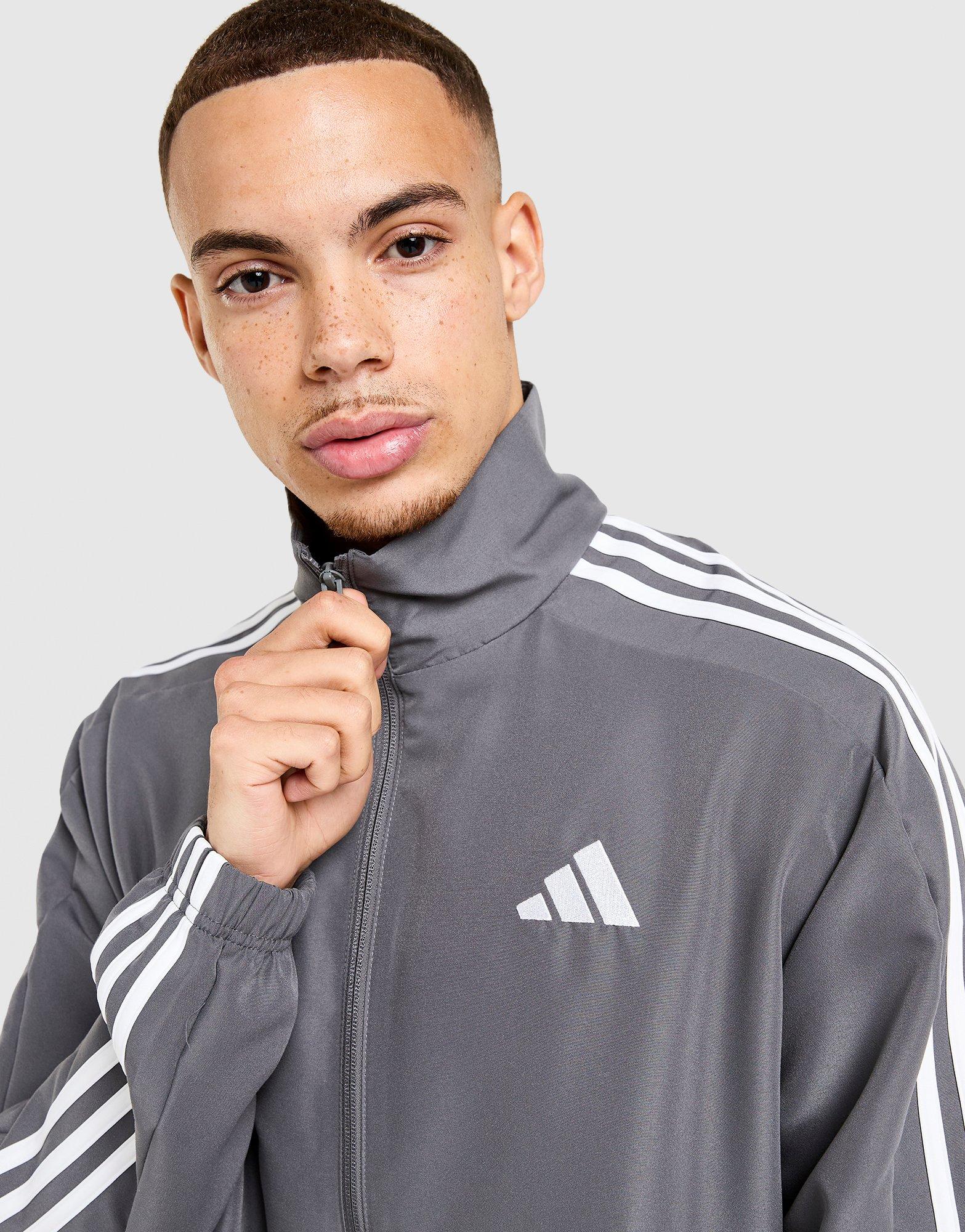 Grey adidas Woven Tracksuit - JD Sports Global