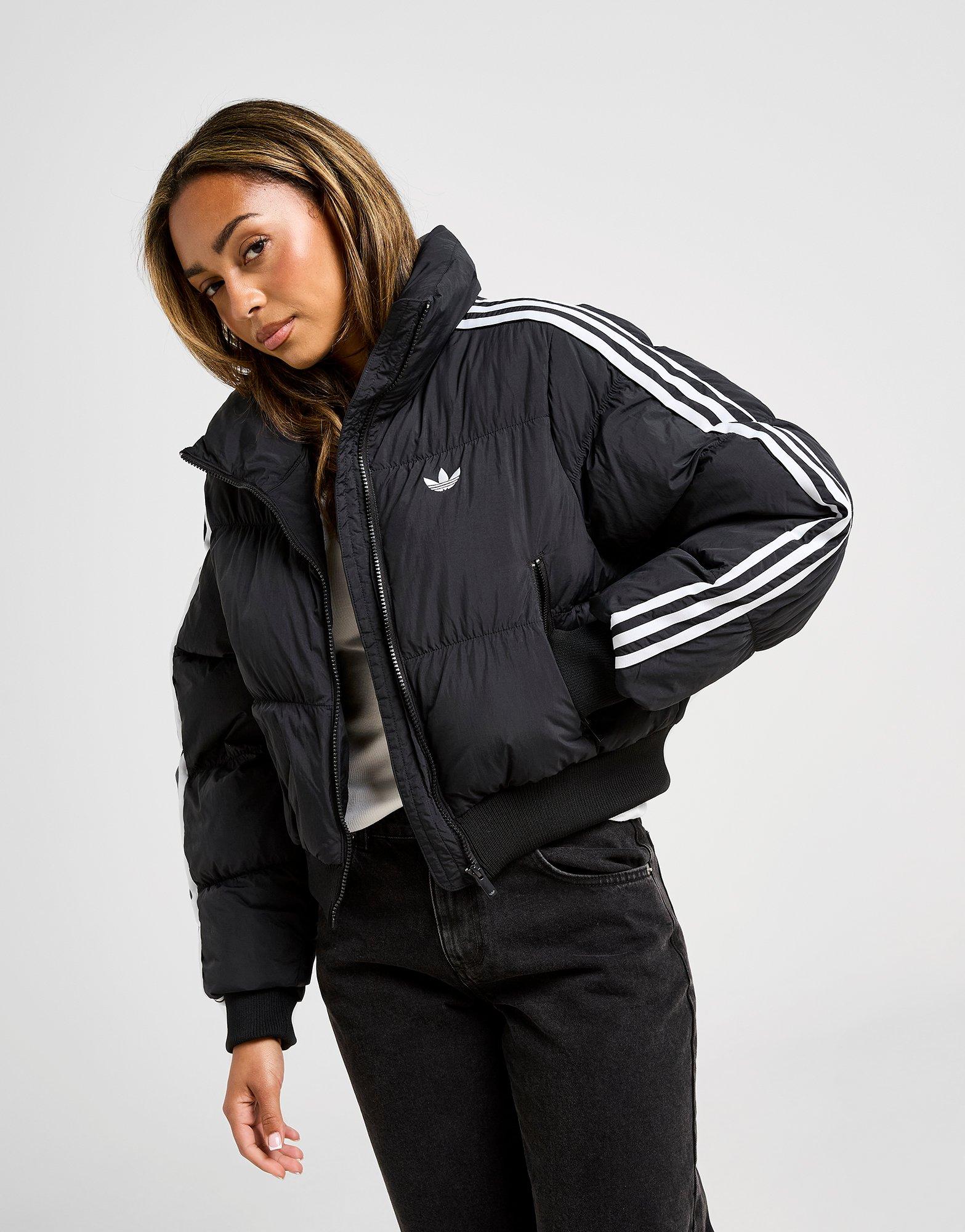 adidas Originals 3-Stripes Cropped Padded Jacket