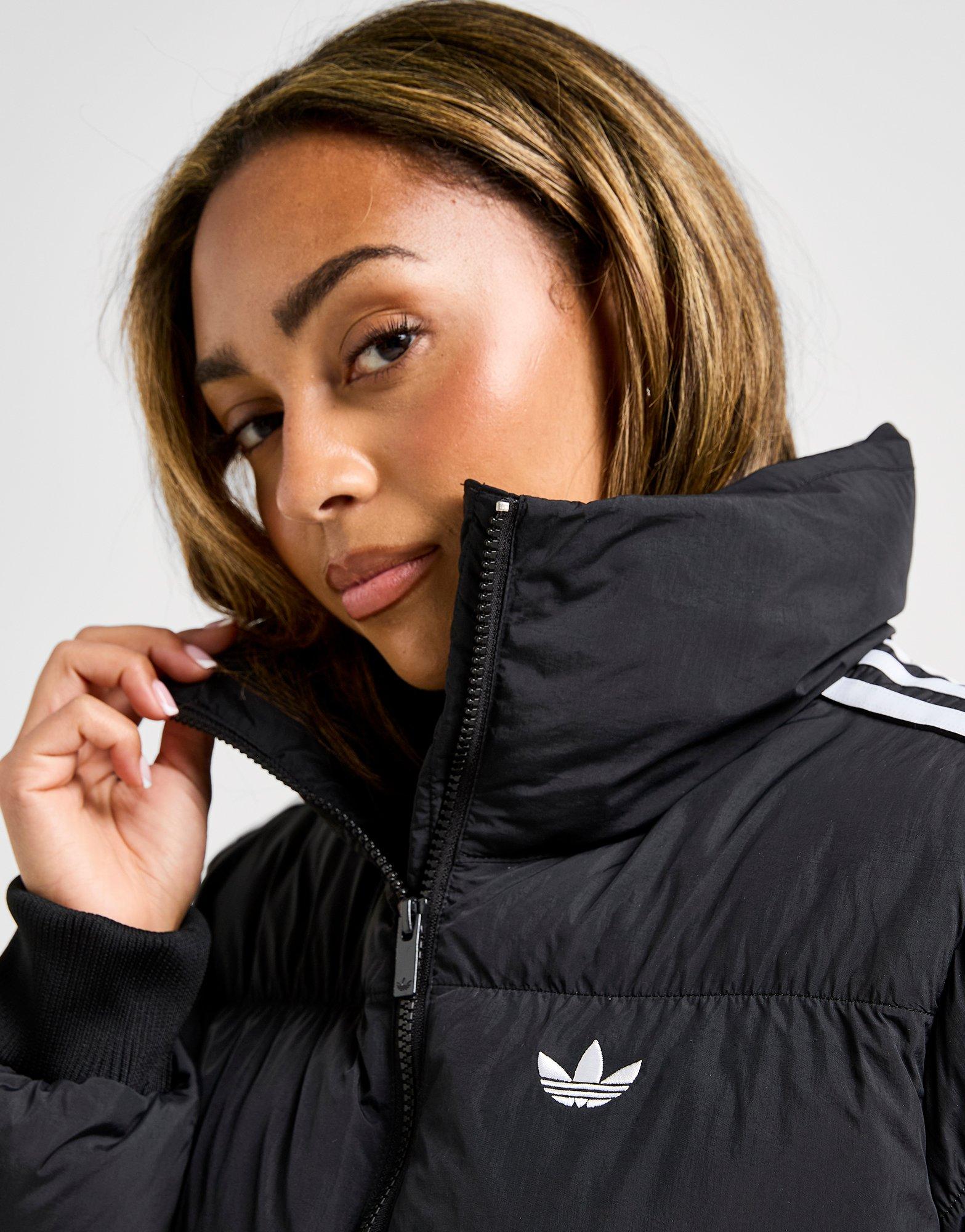 adidas Originals 3-Stripes Cropped Padded Jacket