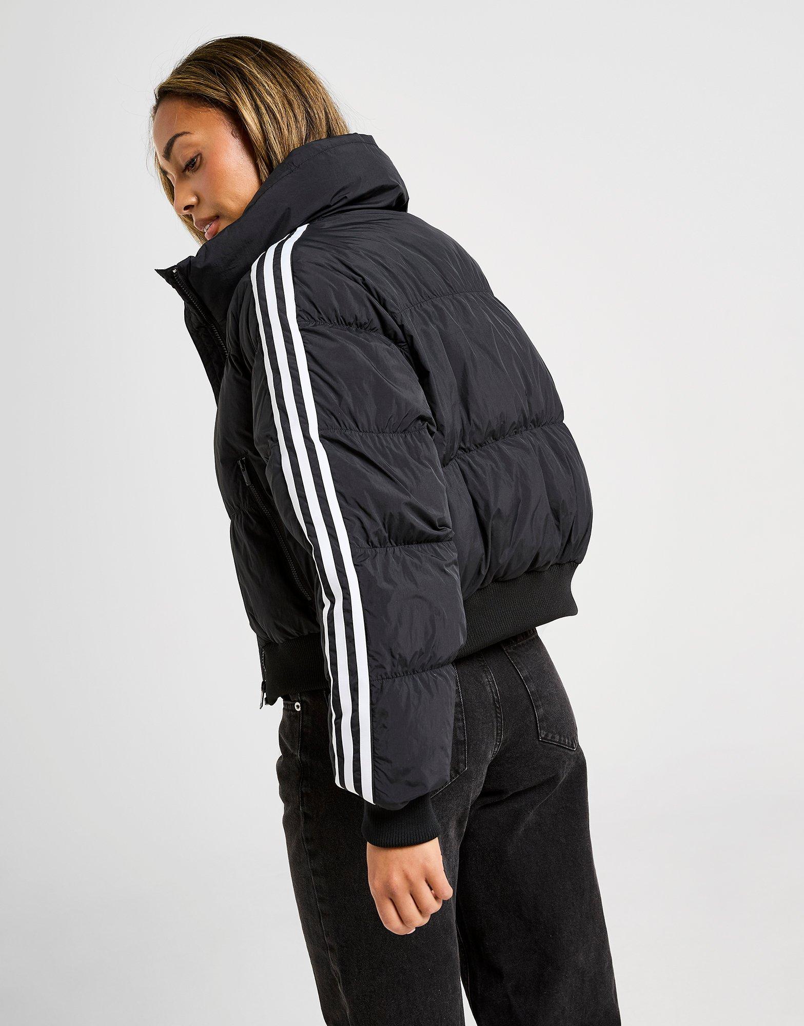 adidas Originals 3-Stripes Cropped Padded Jacket