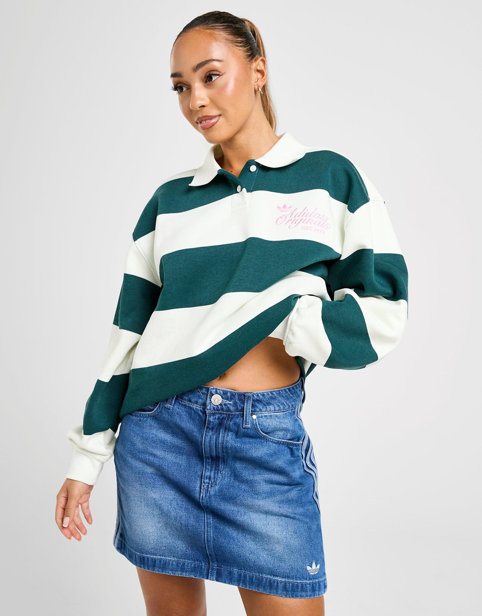 adidas Originals Chaqueta de manga larga Stripe Rugby