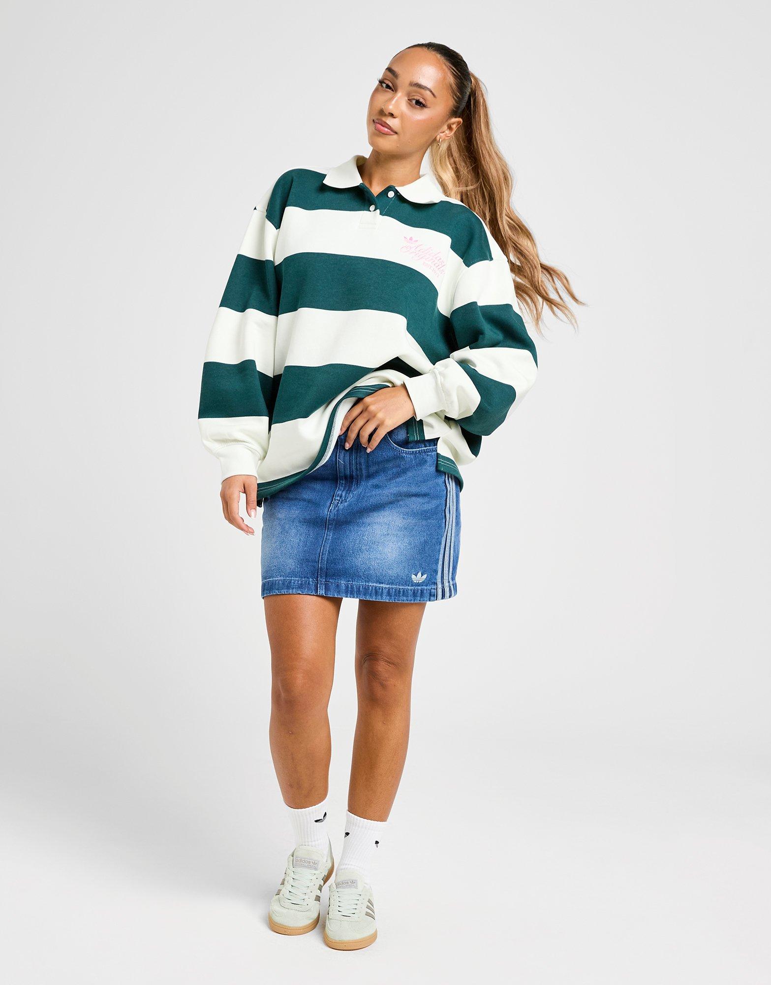 adidas Originals Chaqueta de manga larga Stripe Rugby