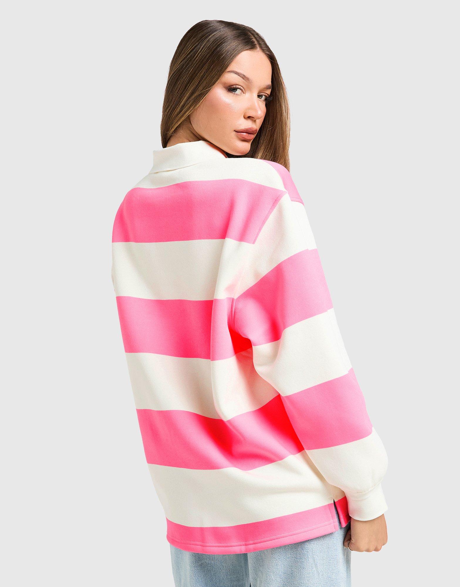 adidas Originals Stripe Rugby Sweatshirt