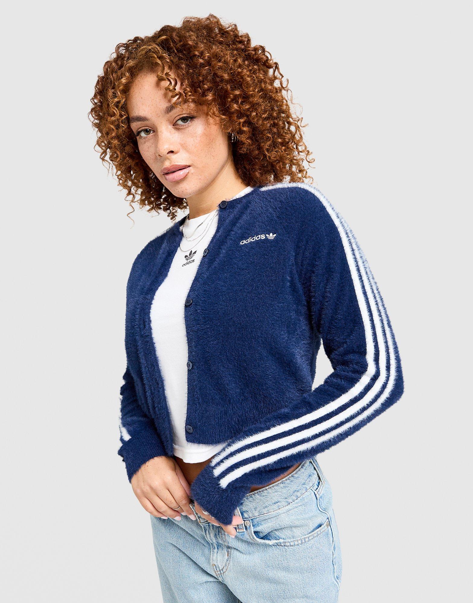 adidas Originals 3-Stripes Knit Cardigan