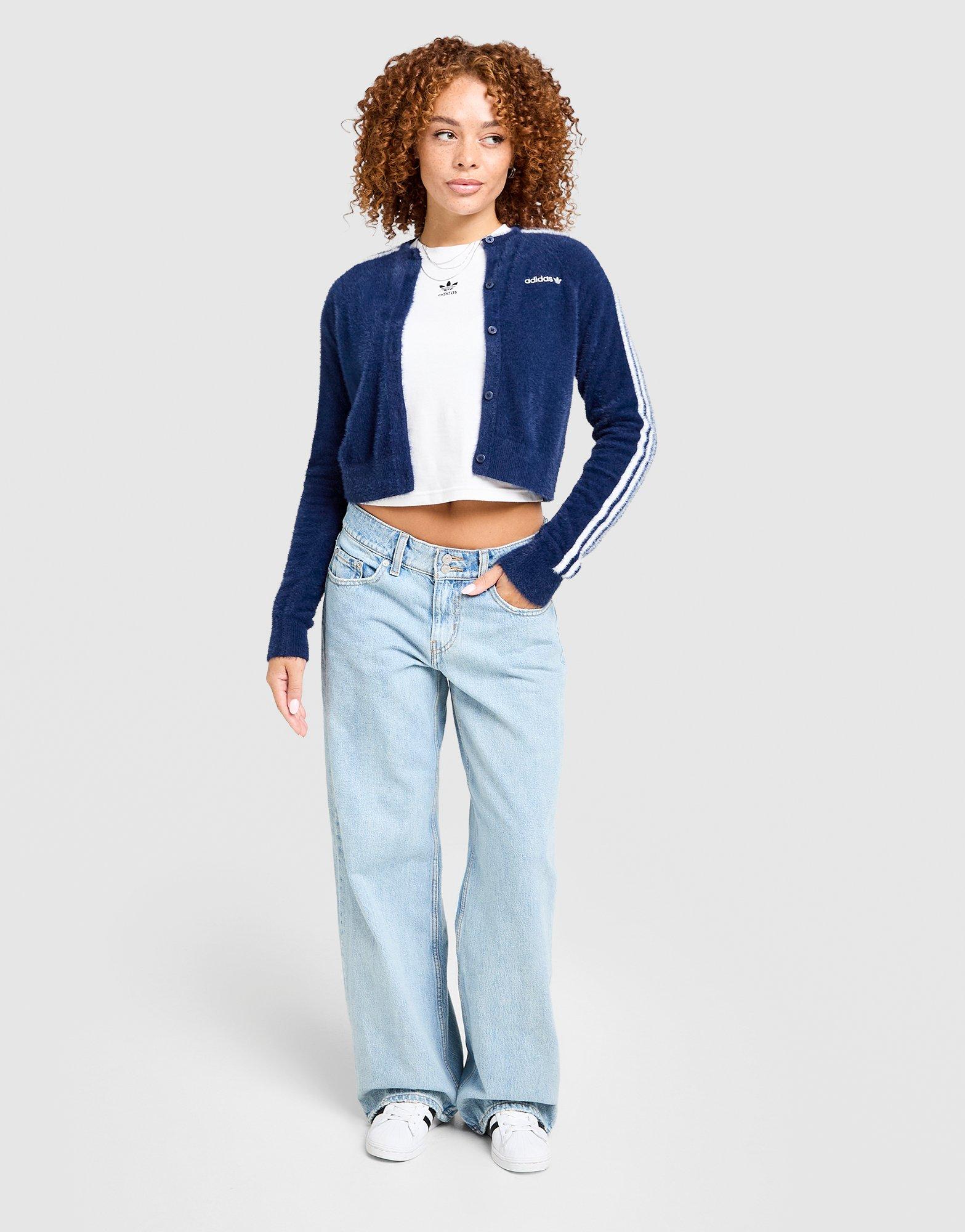 adidas Originals 3-Stripes Knit Cardigan