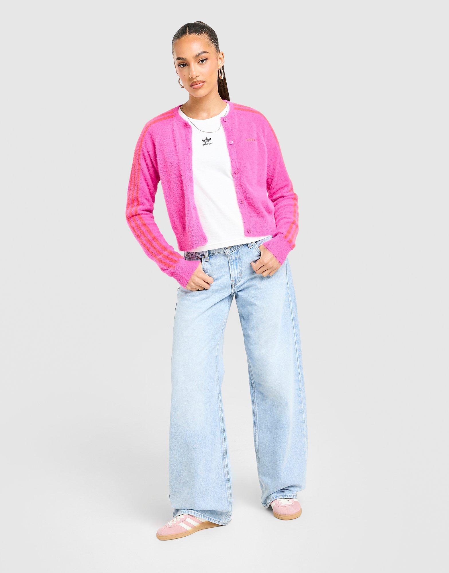 adidas Originals 3-Stripes Knit Cardigan