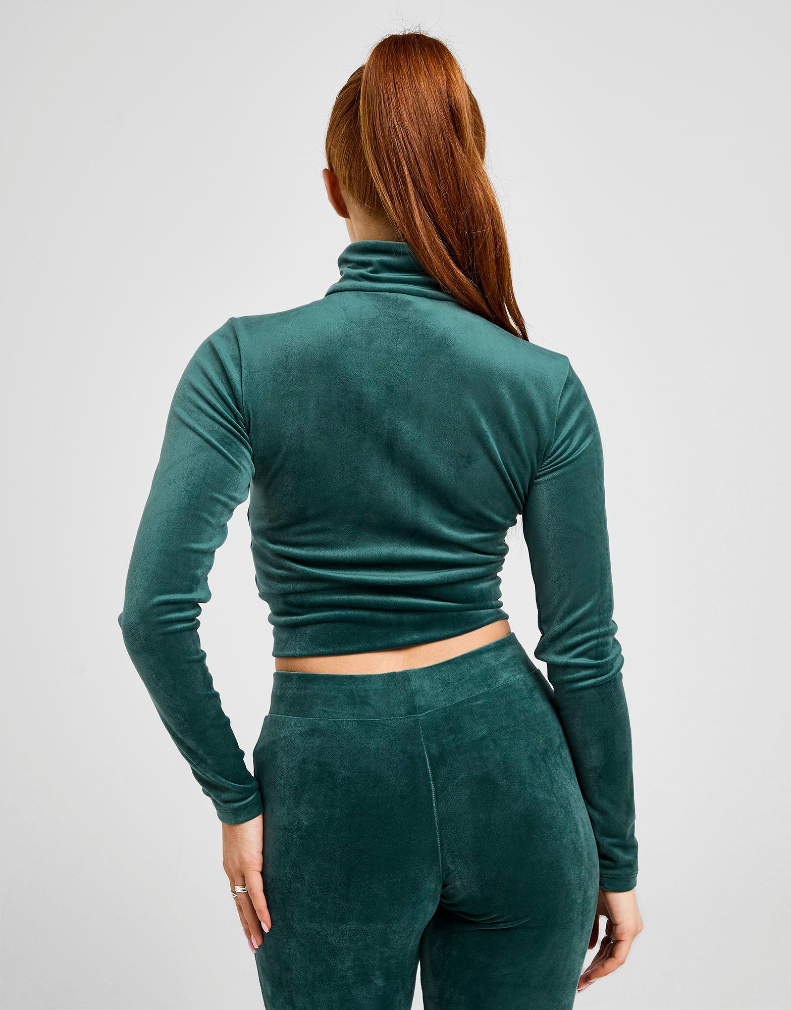 adidas Originals Essential Slim Velour Track Top