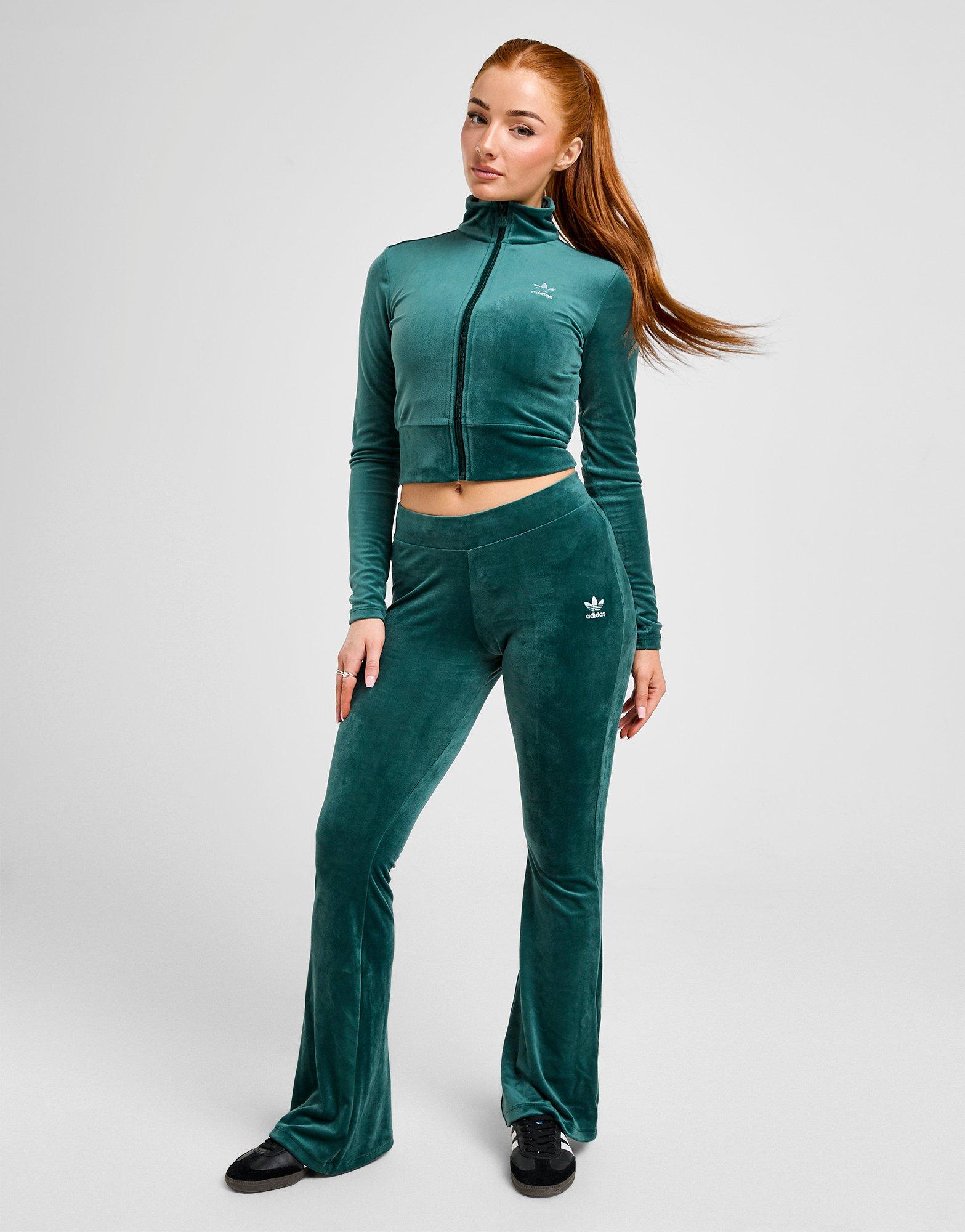 adidas Originals Essential Slim Velour Track Top