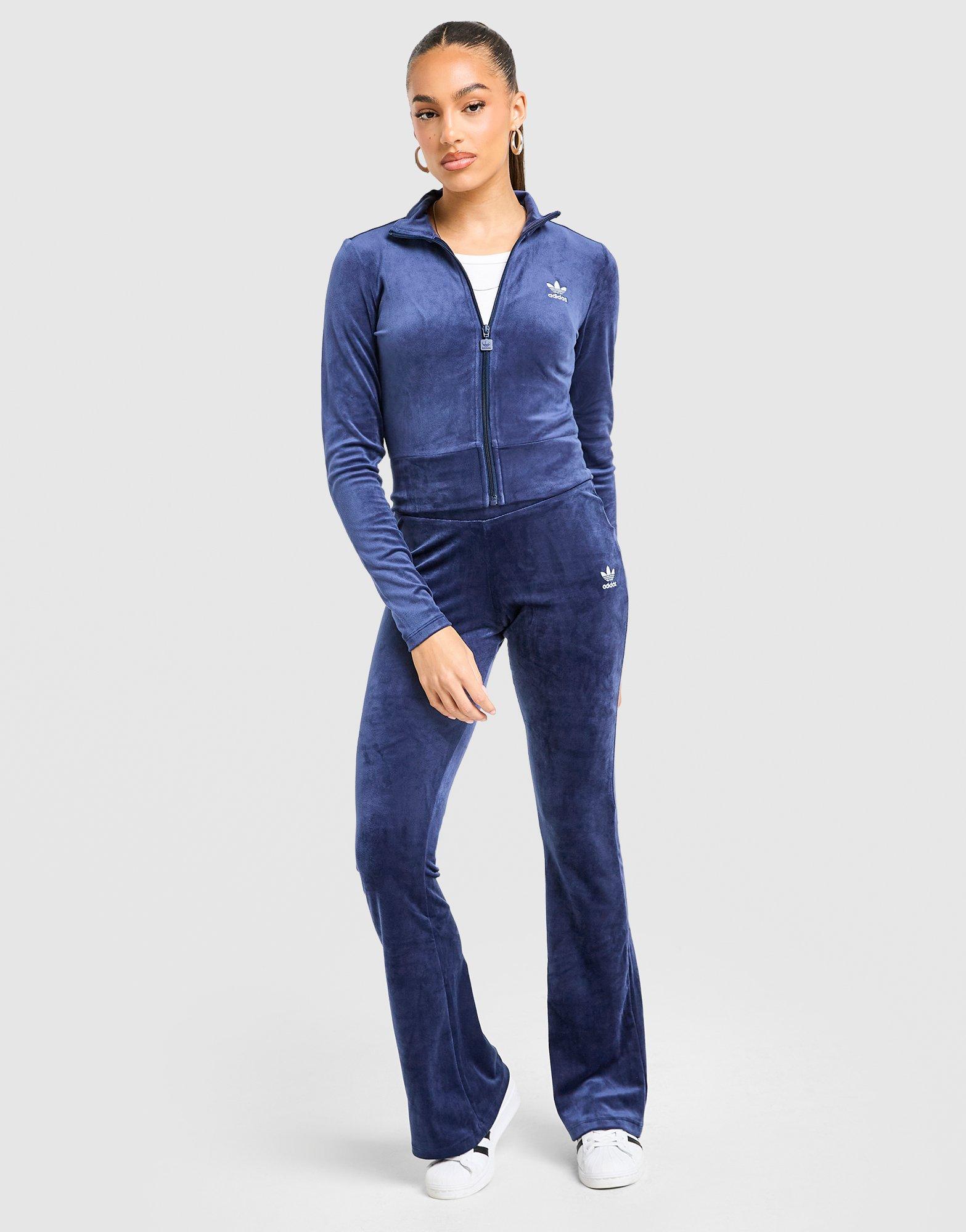 adidas Originals Essential Slim Velour Track Top