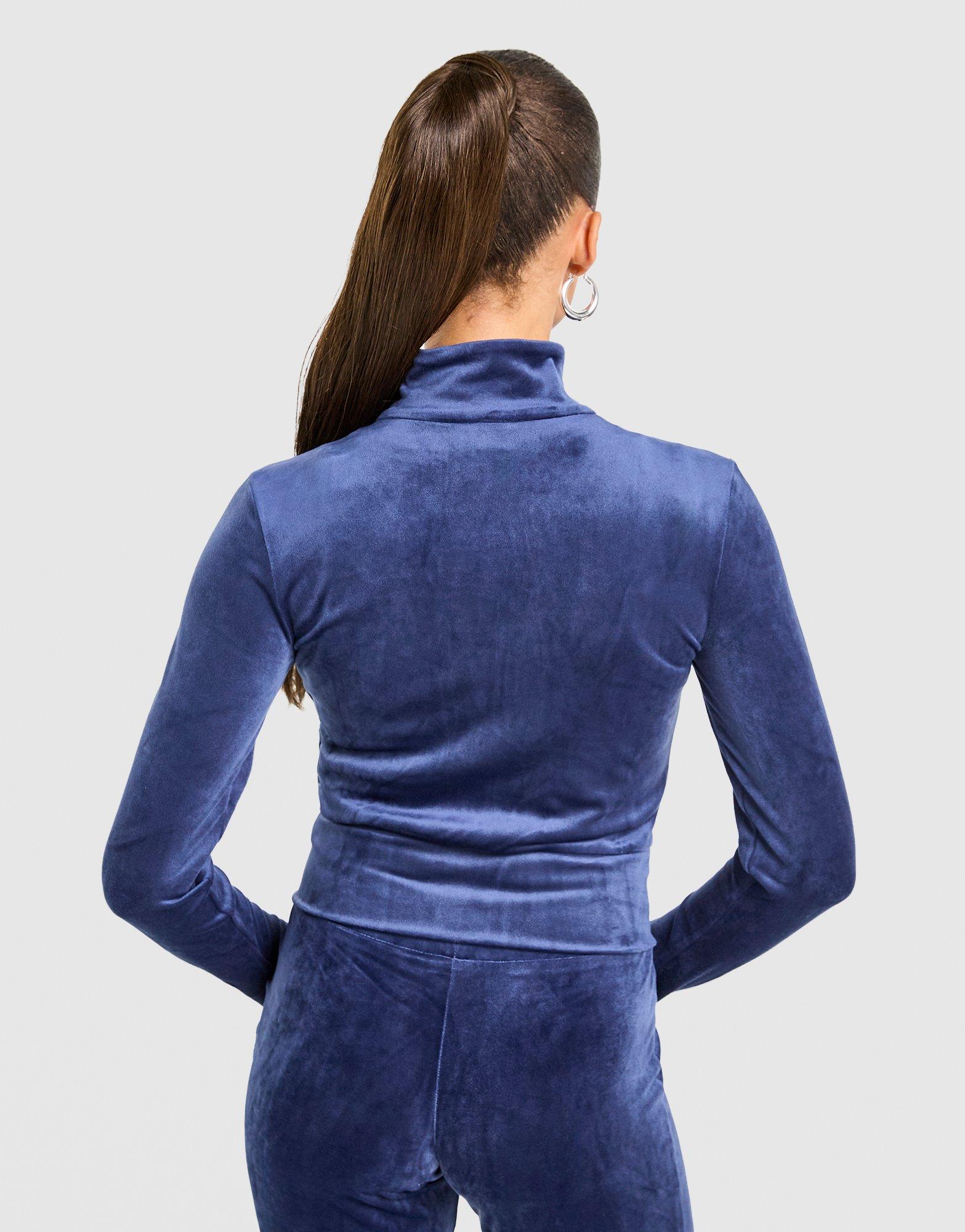 adidas Originals Essential Slim Velour Track Top