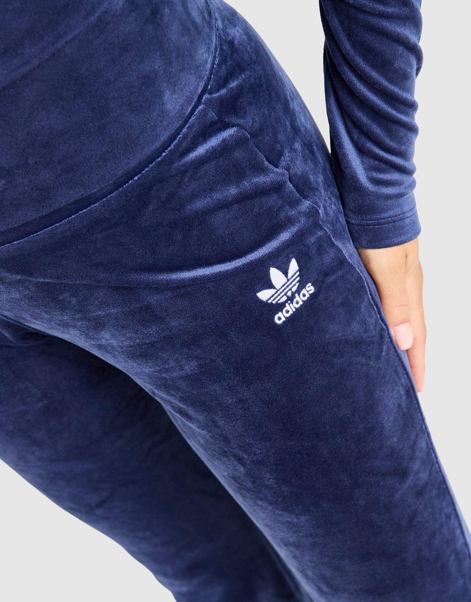 adidas Originals Essential Slim Velour Track Pants