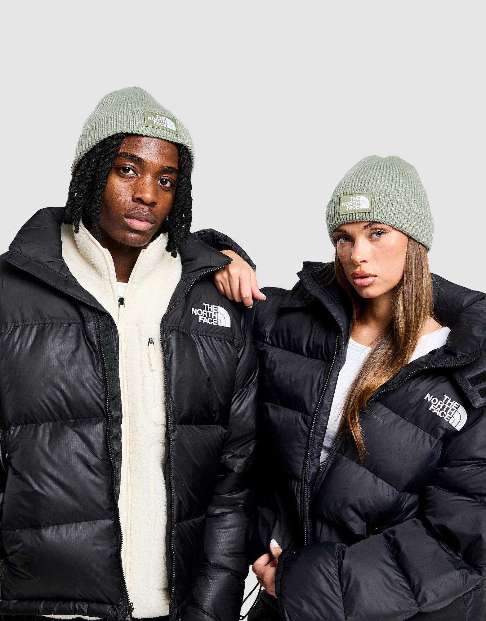 The North Face Logo Box Cuffed Beanie Mütze