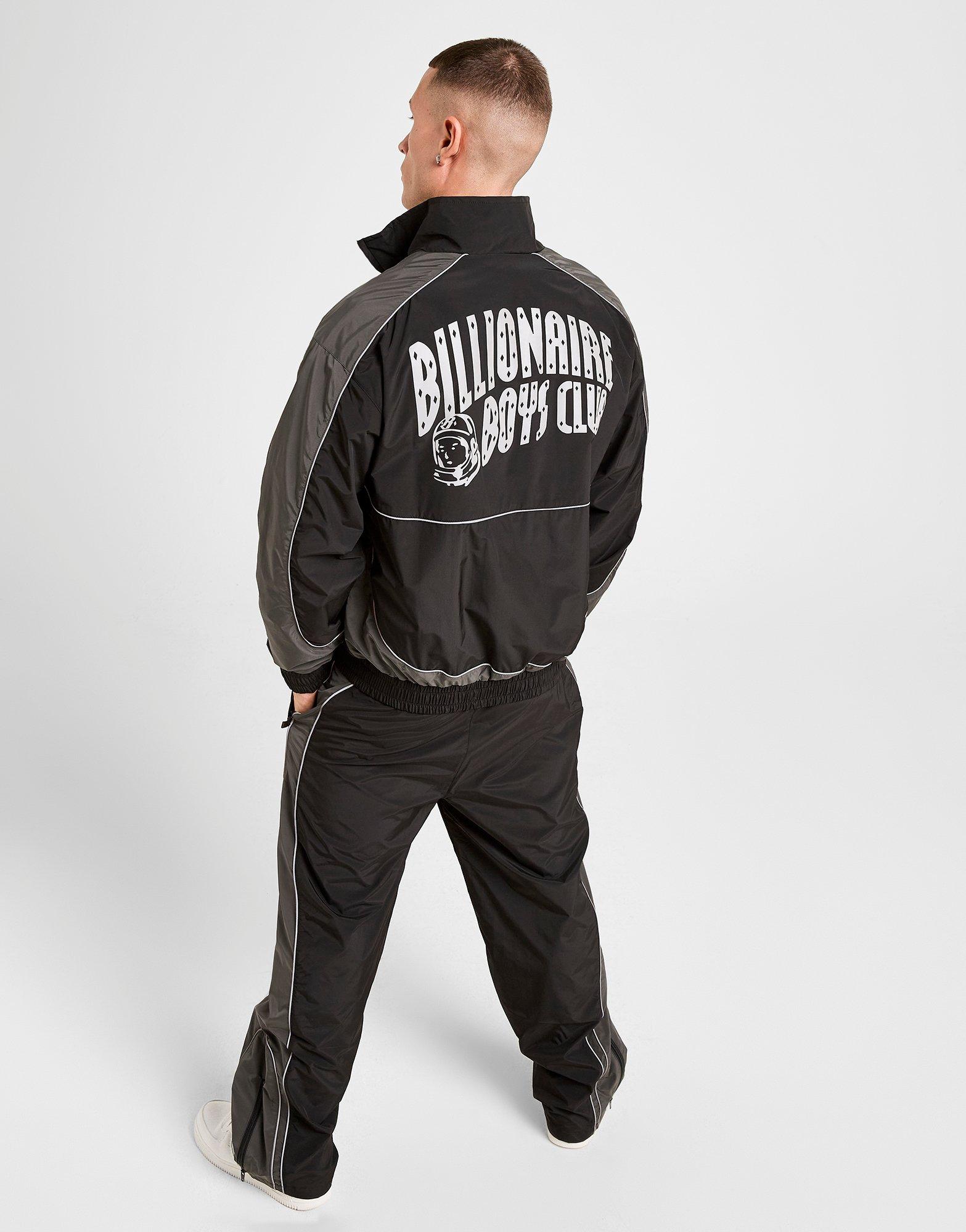 Black Billionaire Boys Club Reflective Woven Track Top - JD