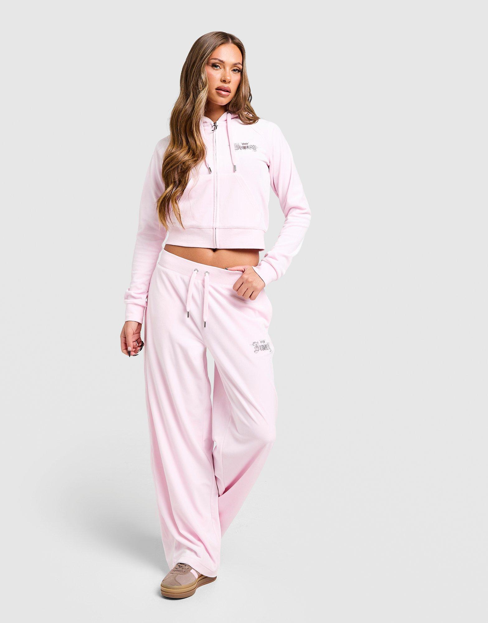 JUICY COUTURE Angel Velour Diamante Hoodie