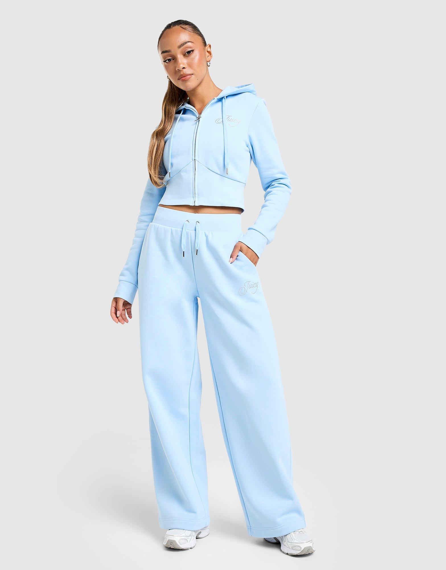 JUICY COUTURE Sudadera con capucha Script Corset Fleece