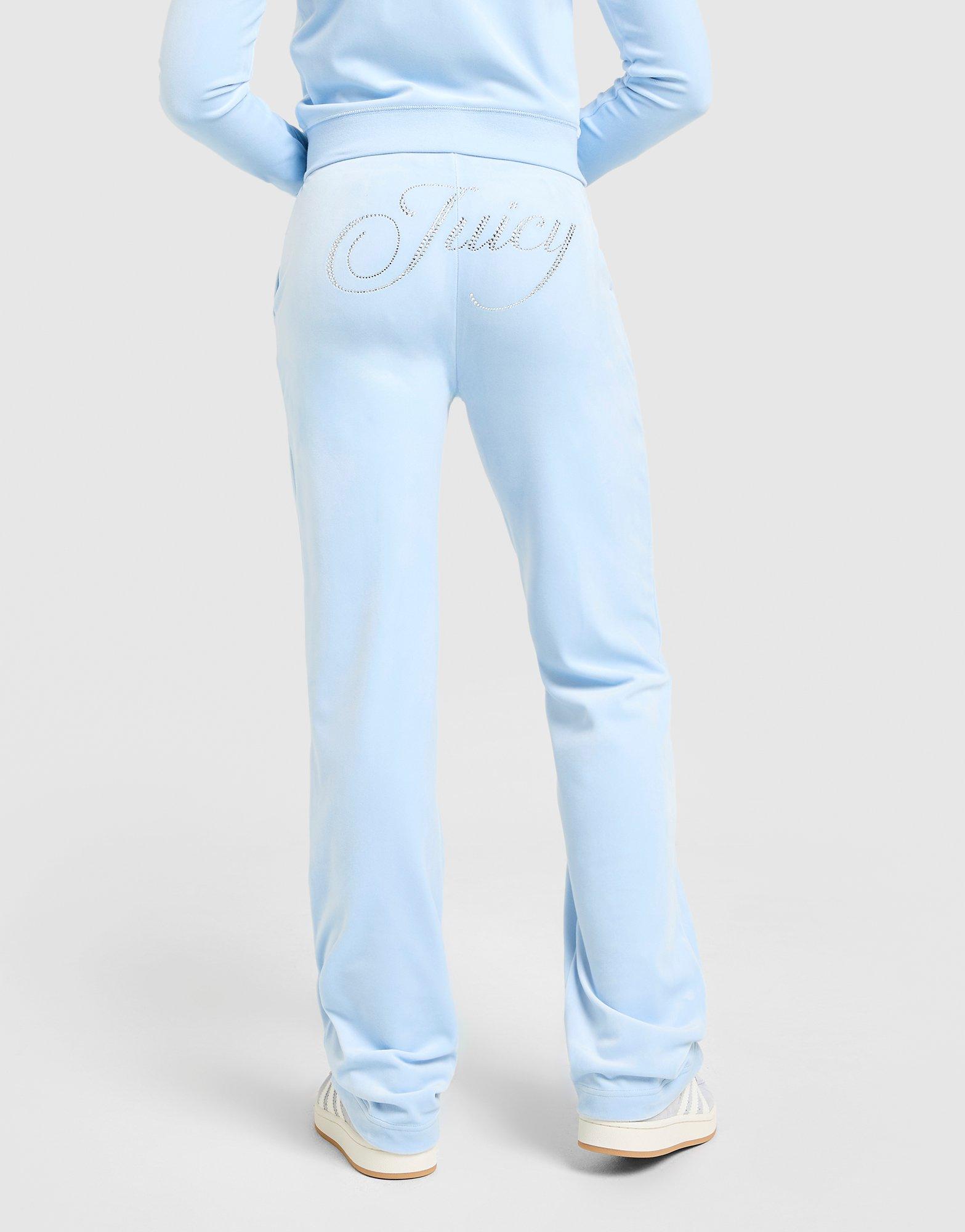 JUICY COUTURE Script Velour Track Pants