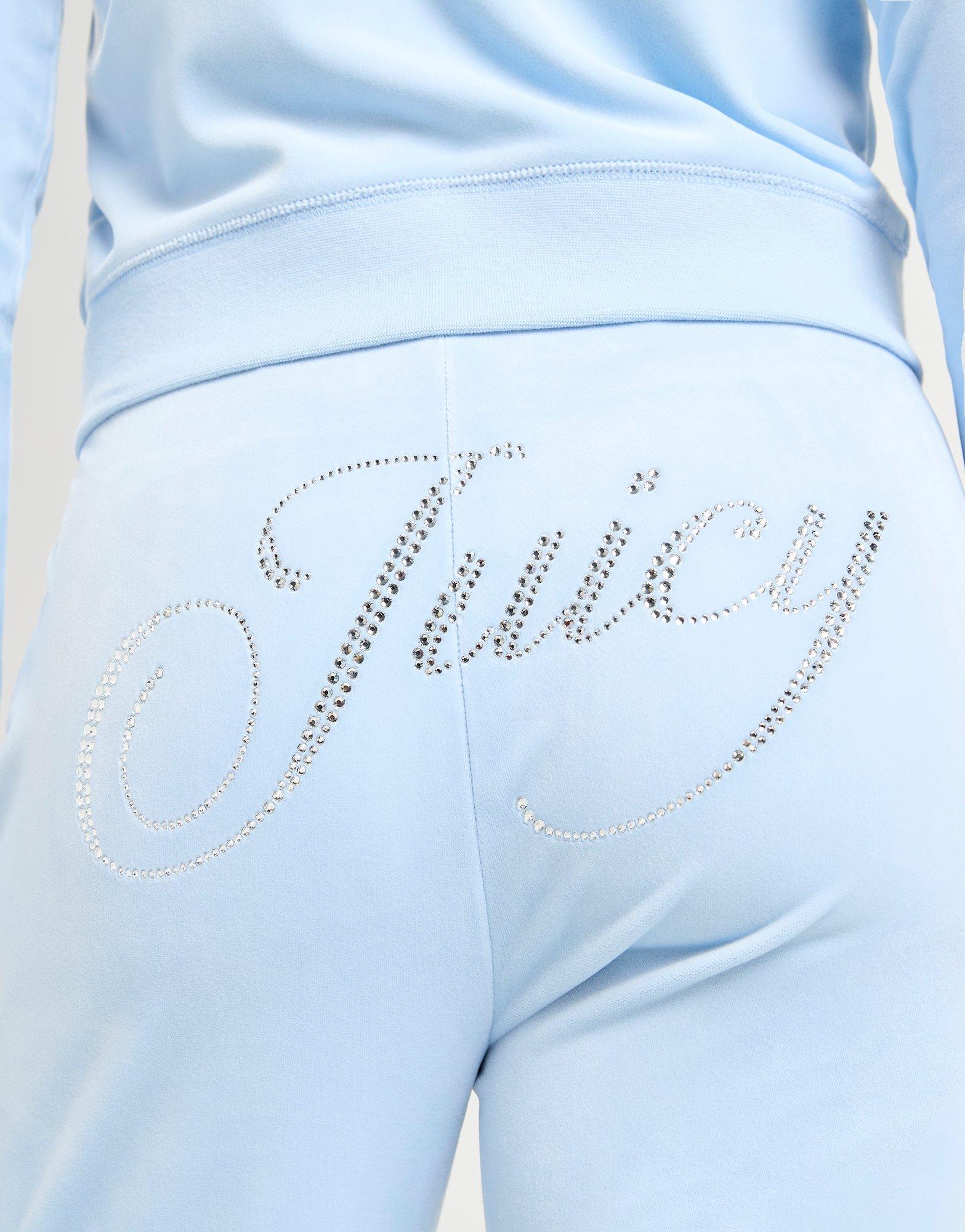 JUICY COUTURE Script Velour Track Pants