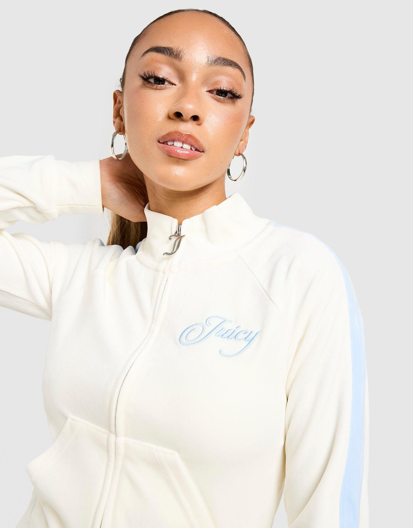 JUICY COUTURE Script Velour Track Top